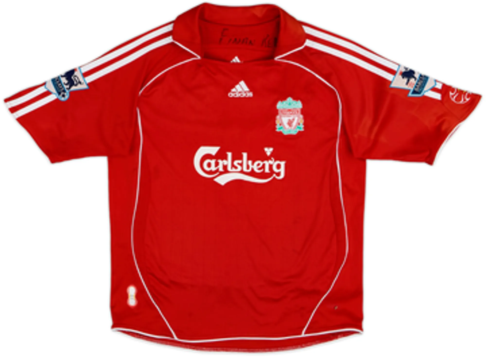 adidas Liverpool Boys SS Home Shirt 2006/08