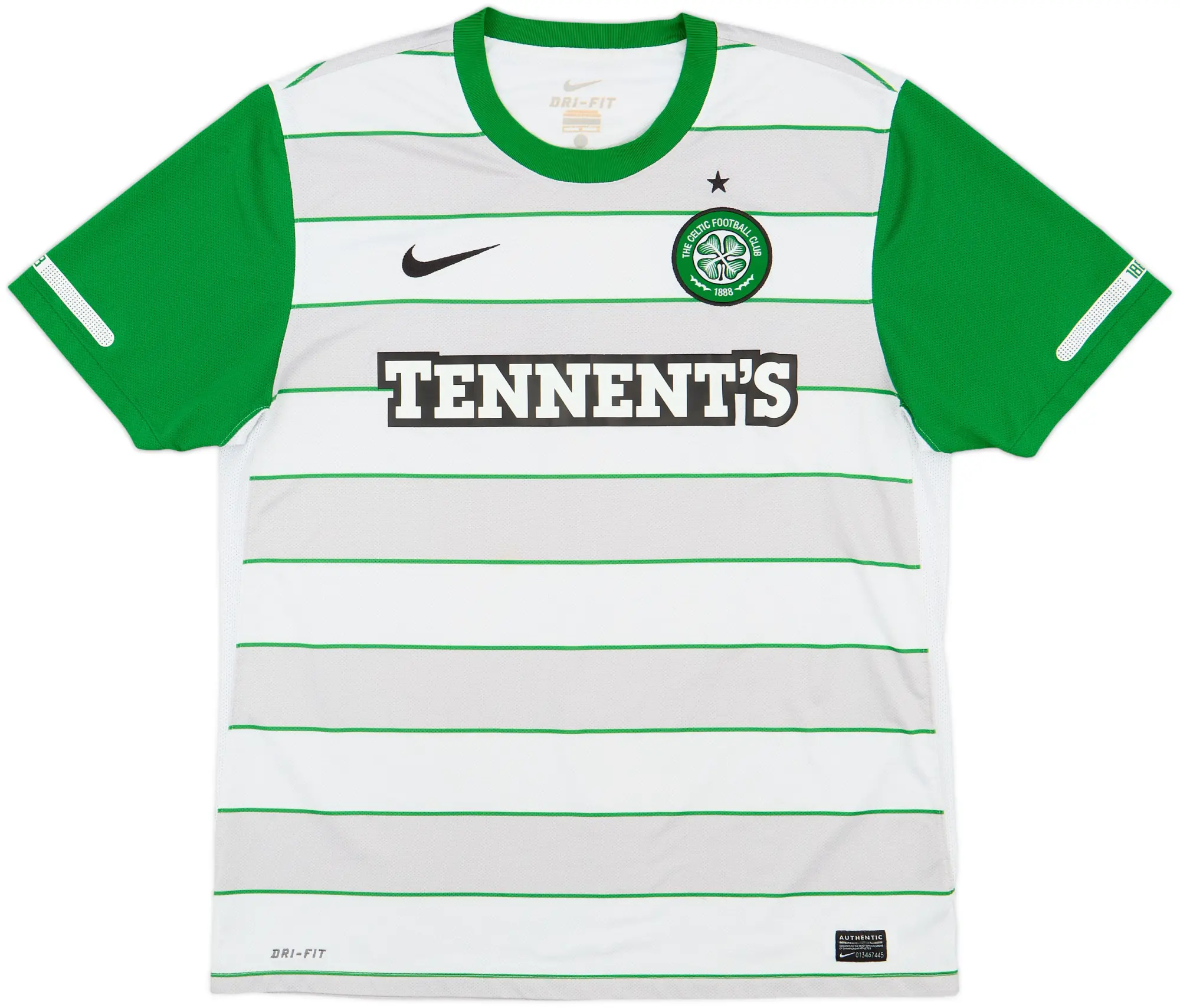 Nike Celtic Mens SS Away Shirt 2011/12