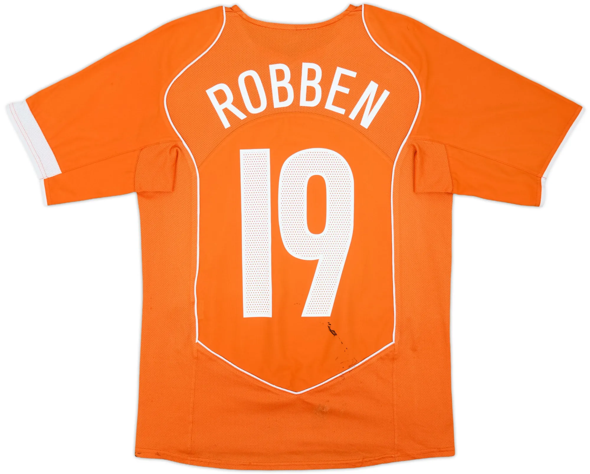 Nike Netherlands Mens SS Home Shirt 2004