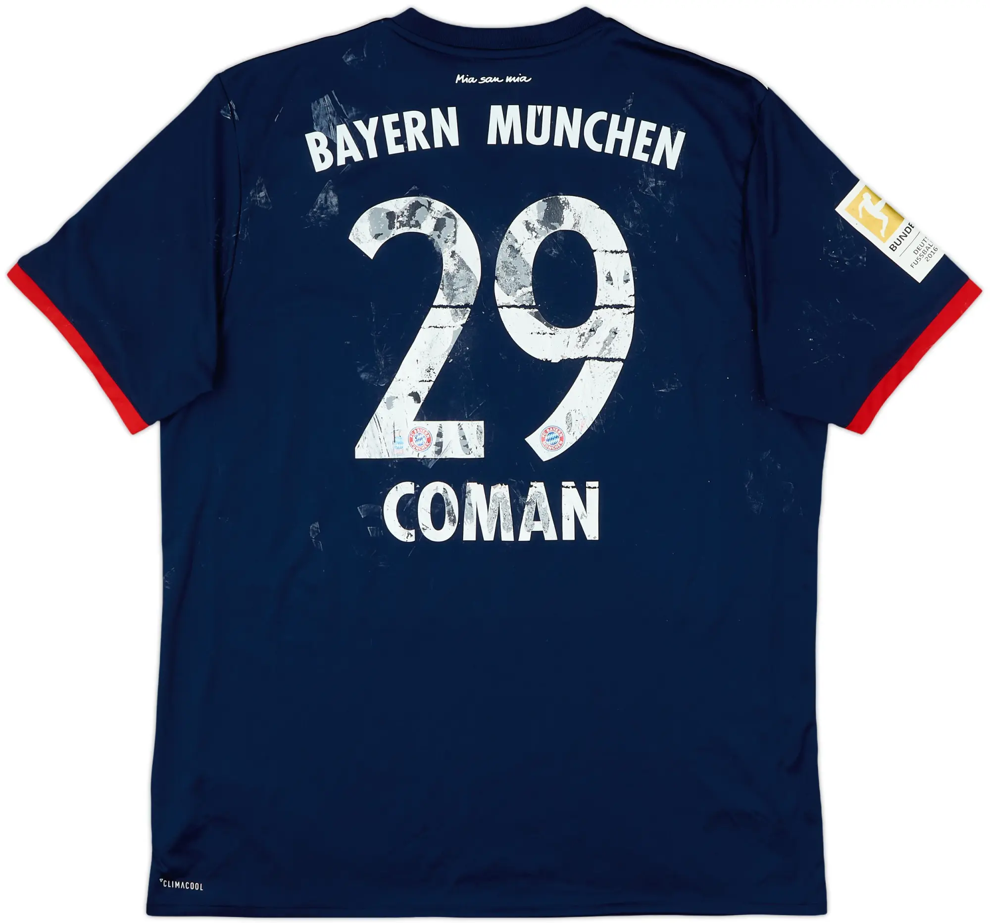 adidas Bayern Munich Mens SS Away Shirt 2017/18