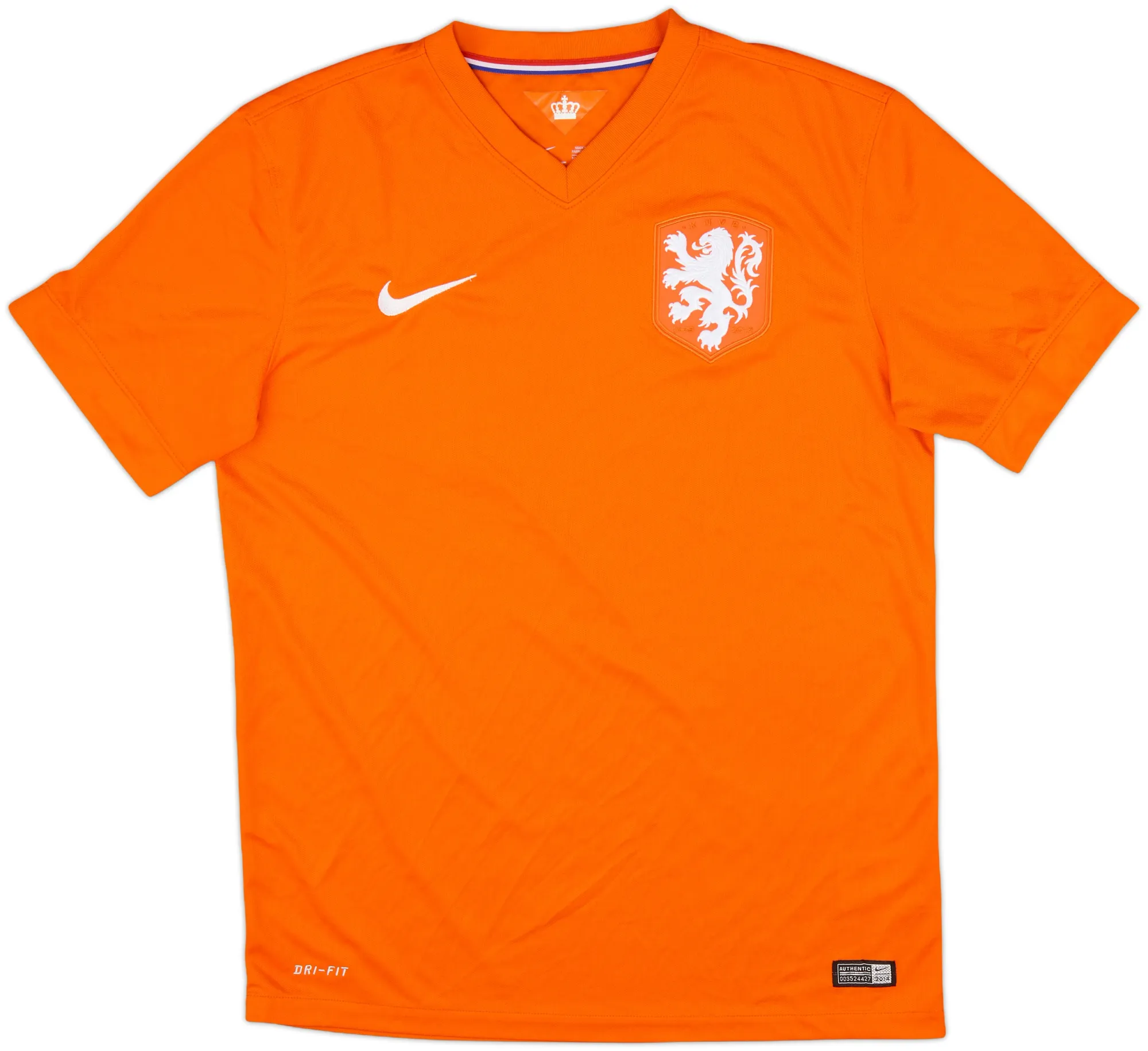 Nike Netherlands Mens SS Home Shirt 2014