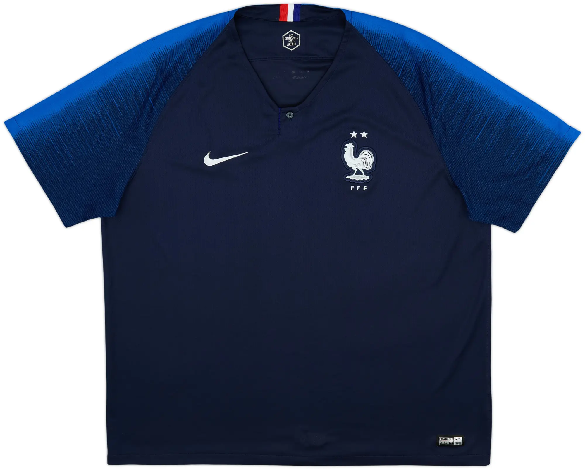 Nike France Mens SS Home Shirt 2018