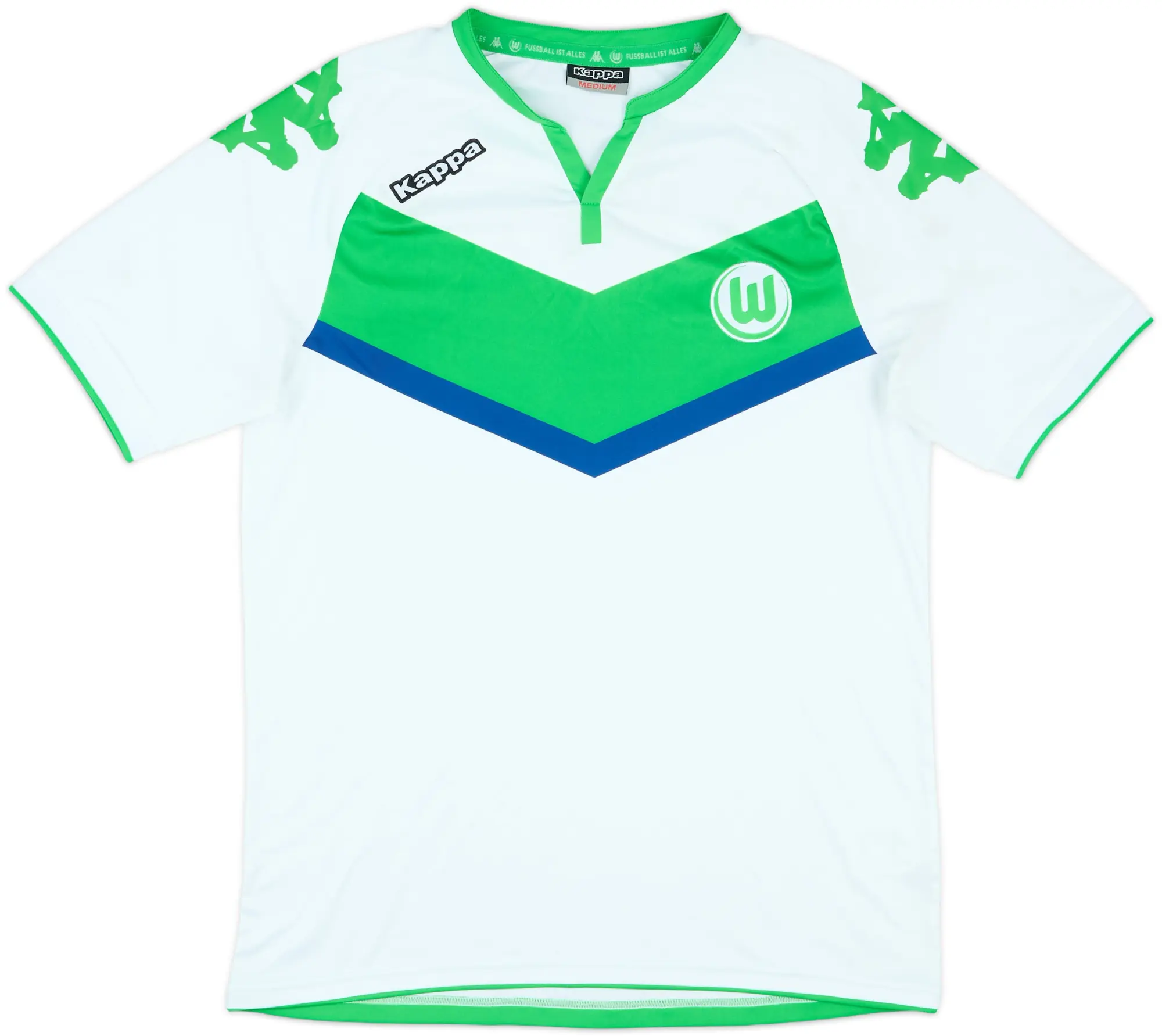 Kappa Wolfsburg Mens SS Home Shirt 2015/16