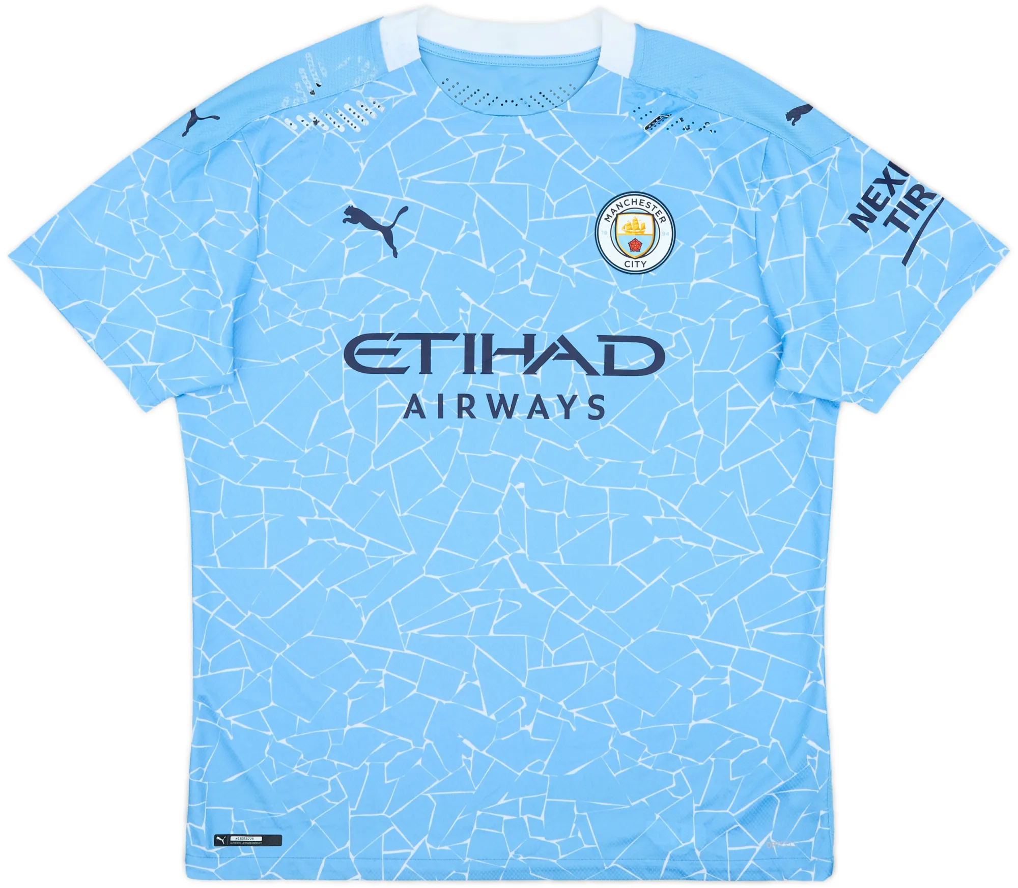 Nike Manchester City Mens SS Player Issue Home Shirt 2020/21