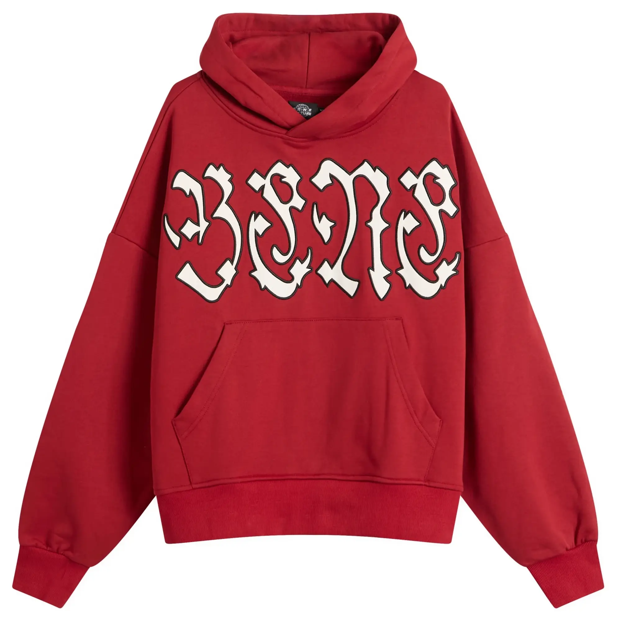 Bene Culture Stars Hoodie Maroon