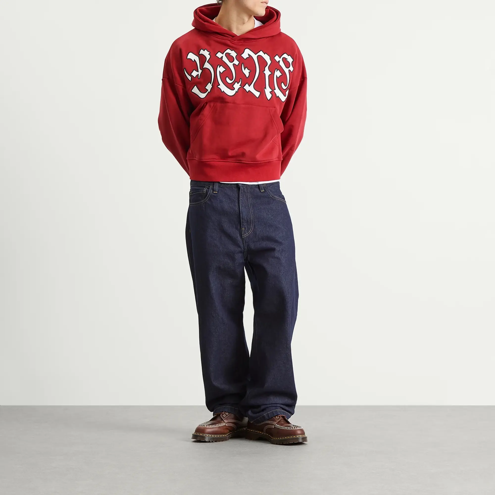 Bene Culture Stars Hoodie Maroon