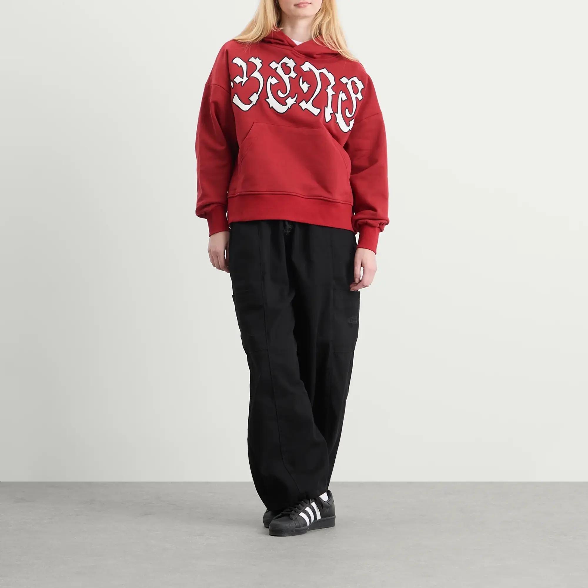 Bene Culture Stars Hoodie Maroon