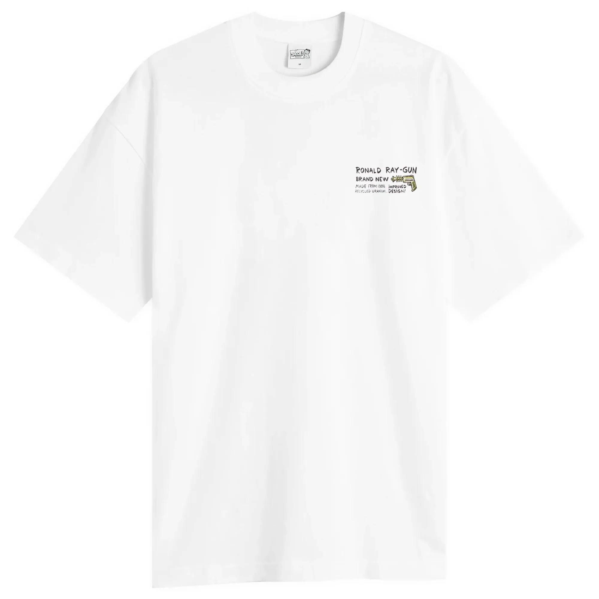 Polar Skate Co. Men's Ray Gun T-Shirt White