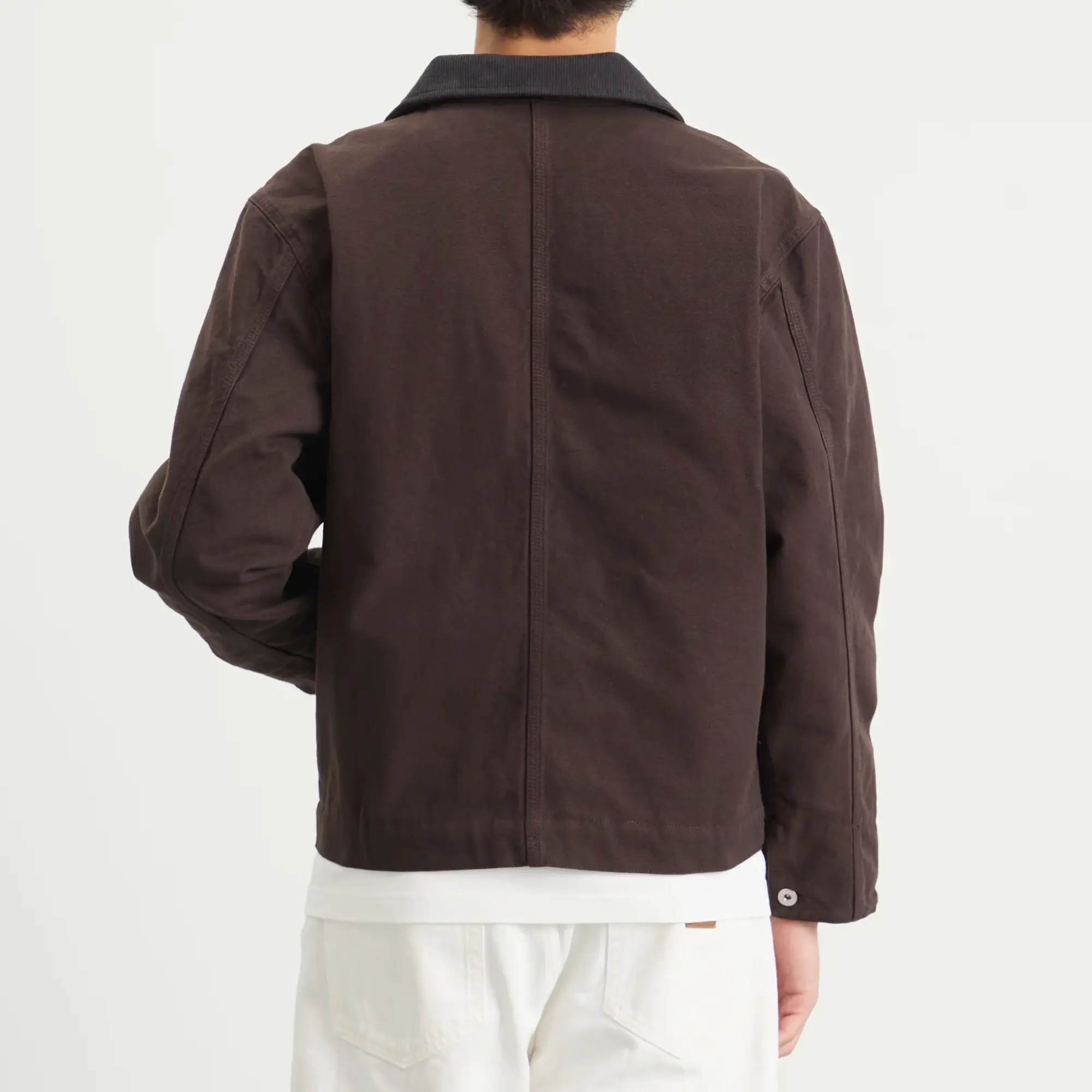 Polar Skate Co. Men's Quilt Lined Cliff Jacket Chocolate