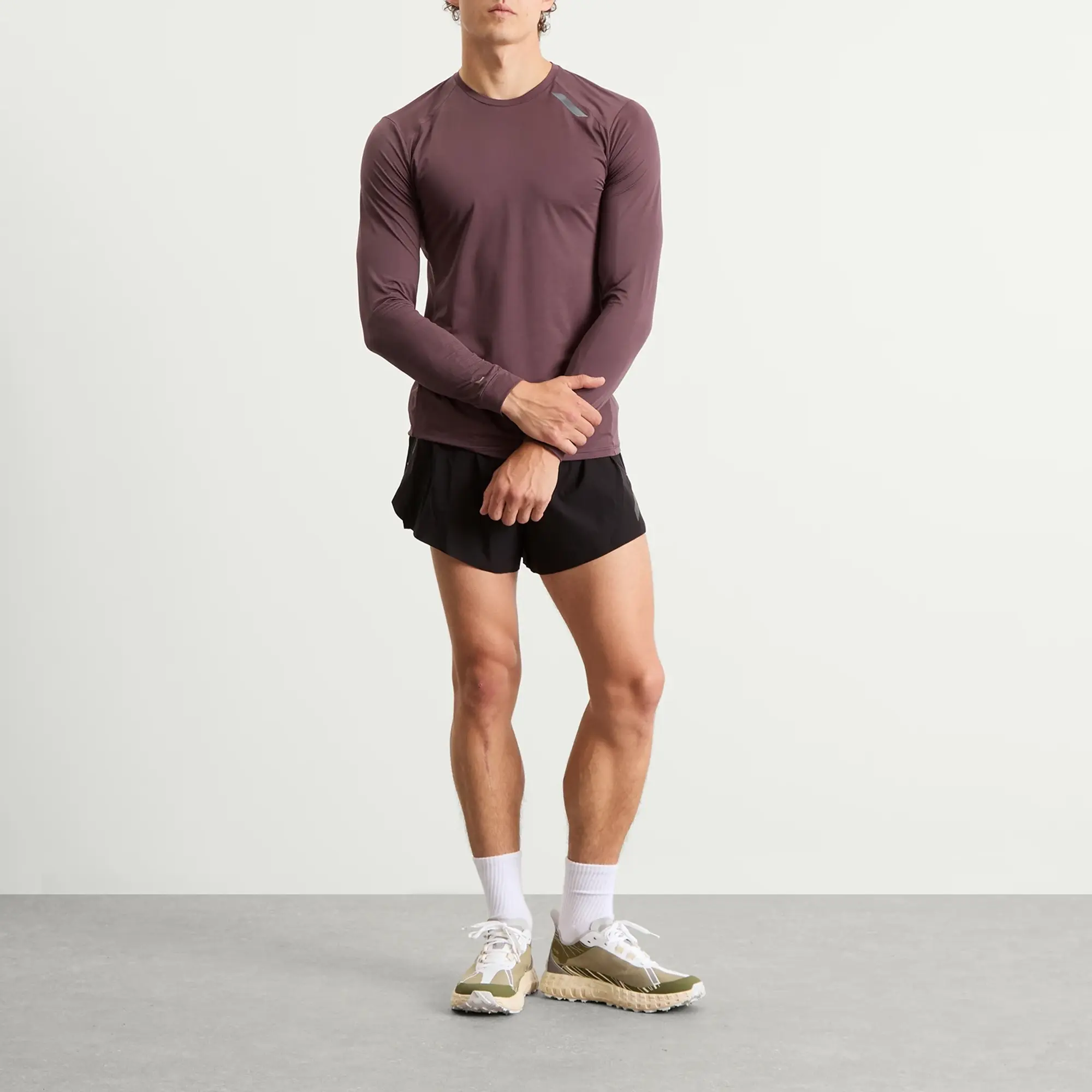 Soar Men's LS Tech T-Shirt Ardoise