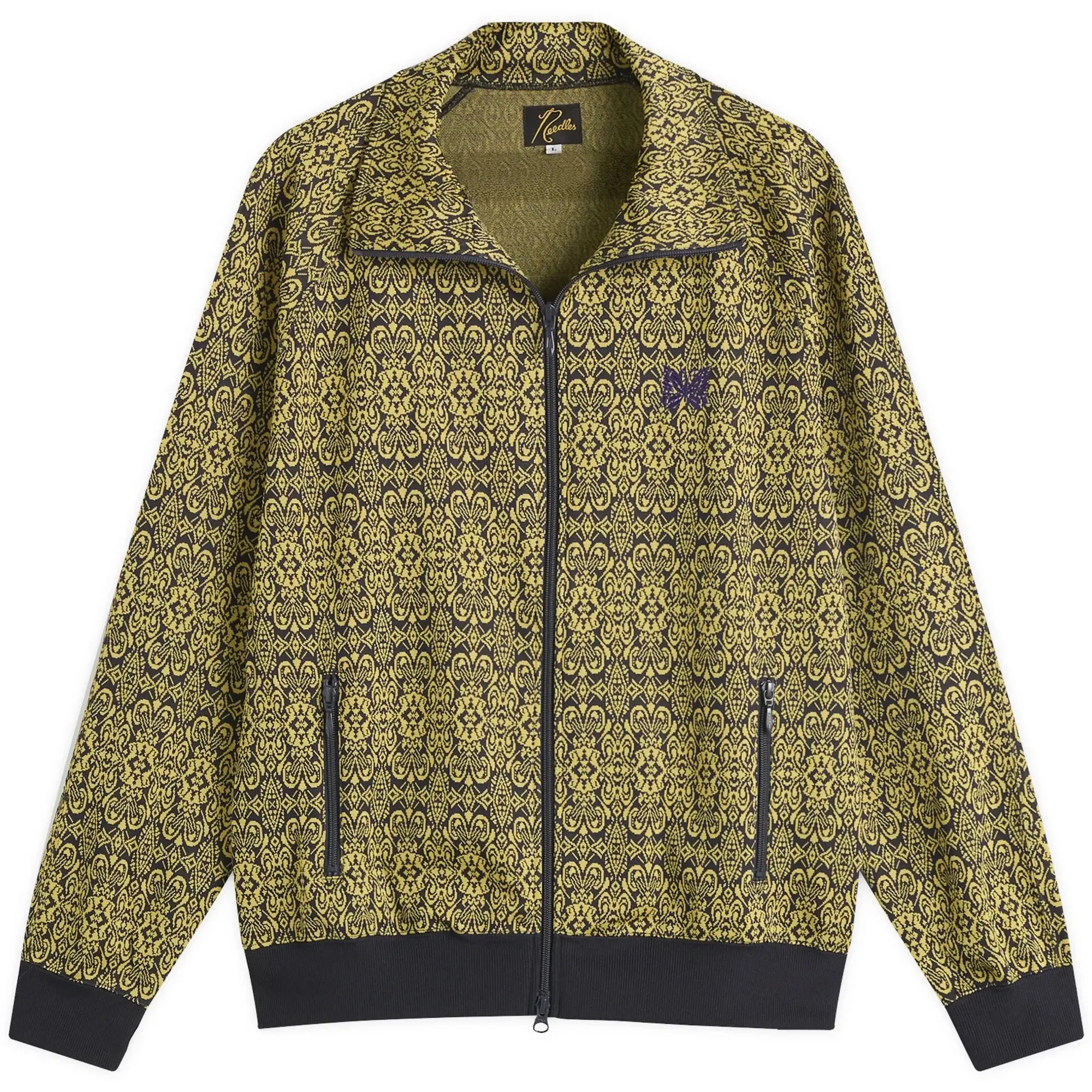 Needles Men's Poly Jacquard Track Jacket Arabesque