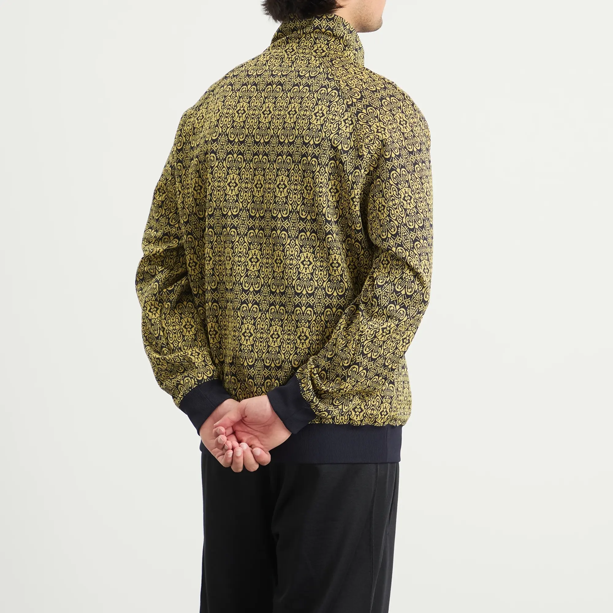 Needles Men's Poly Jacquard Track Jacket Arabesque