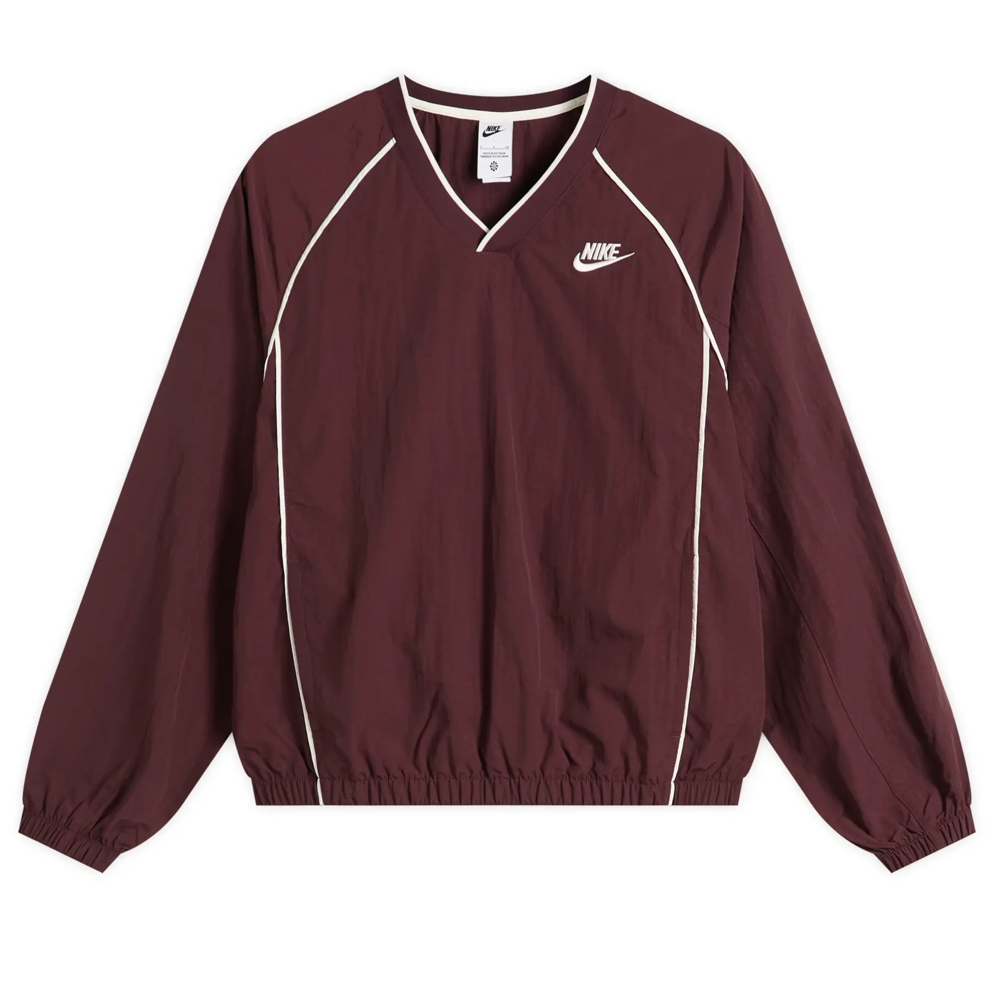 Nike Women's Windrunner Pullover Burgundy/Sail
