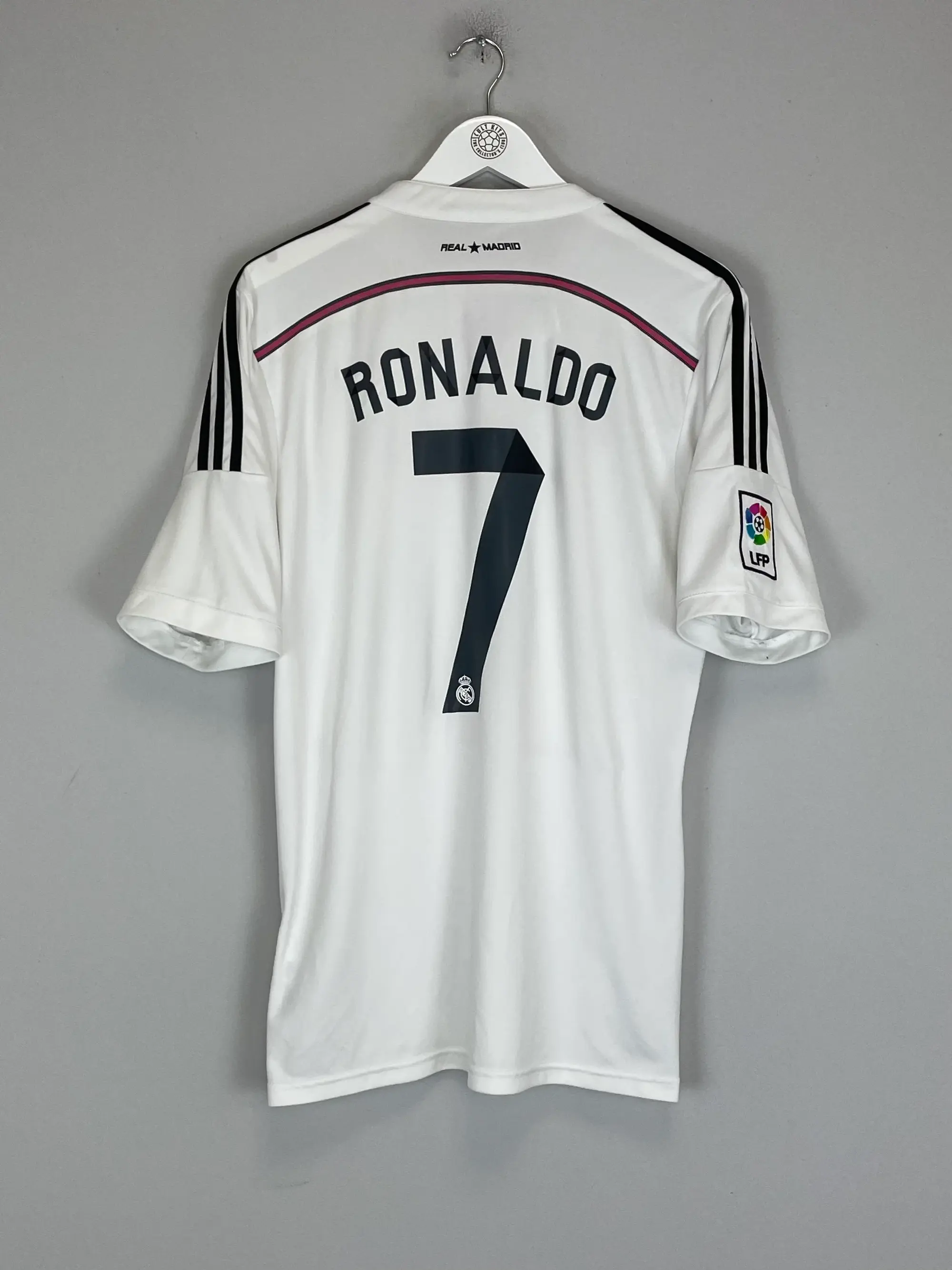2014/15 REAL MADRID RONALDO #7 HOME SHIRT (L) ADIDAS, Cult Kits
