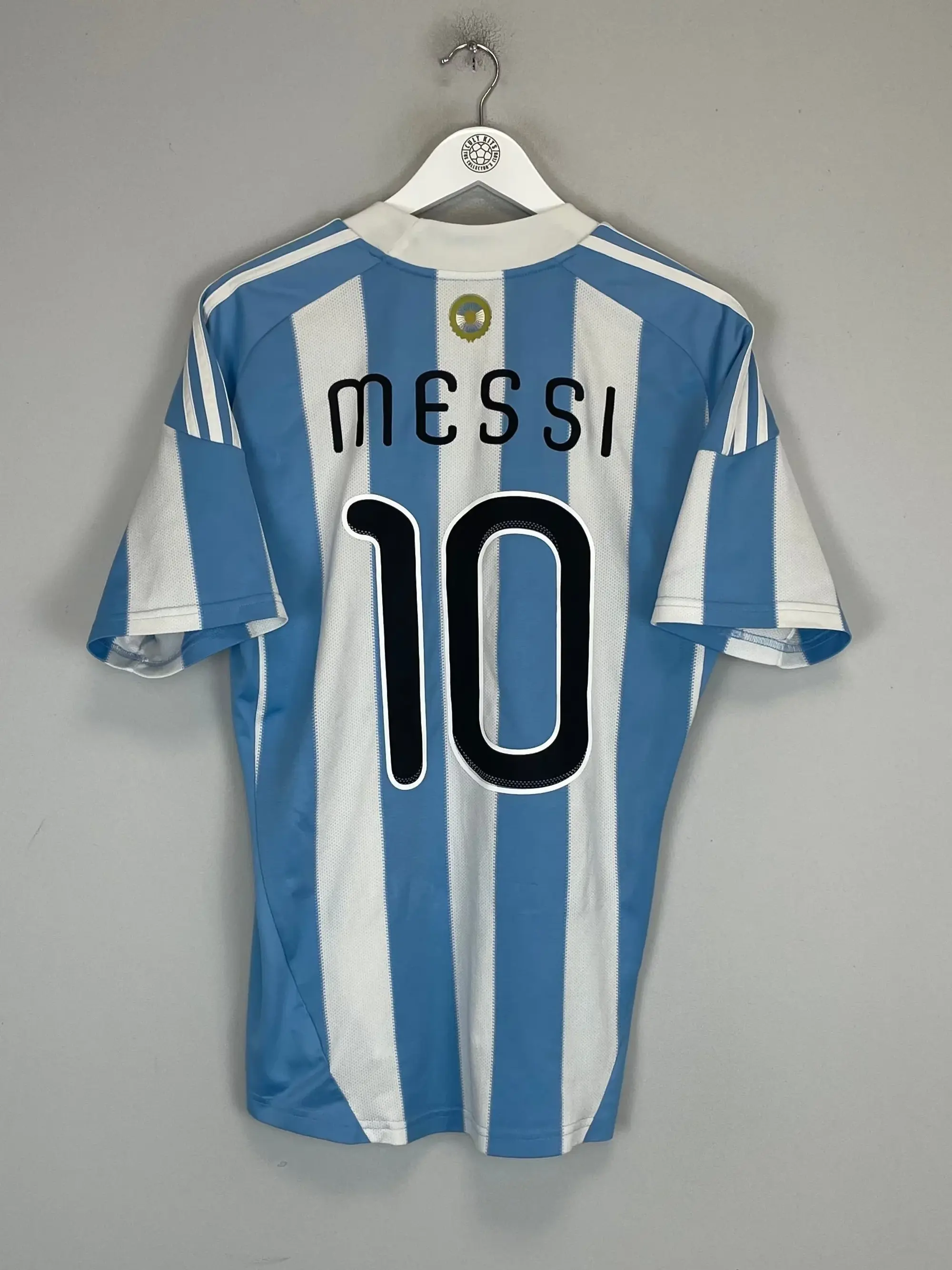 2010/11 ARGENTINA MESSI #10 HOME SHIRT (M) ADIDAS, Cult Kits