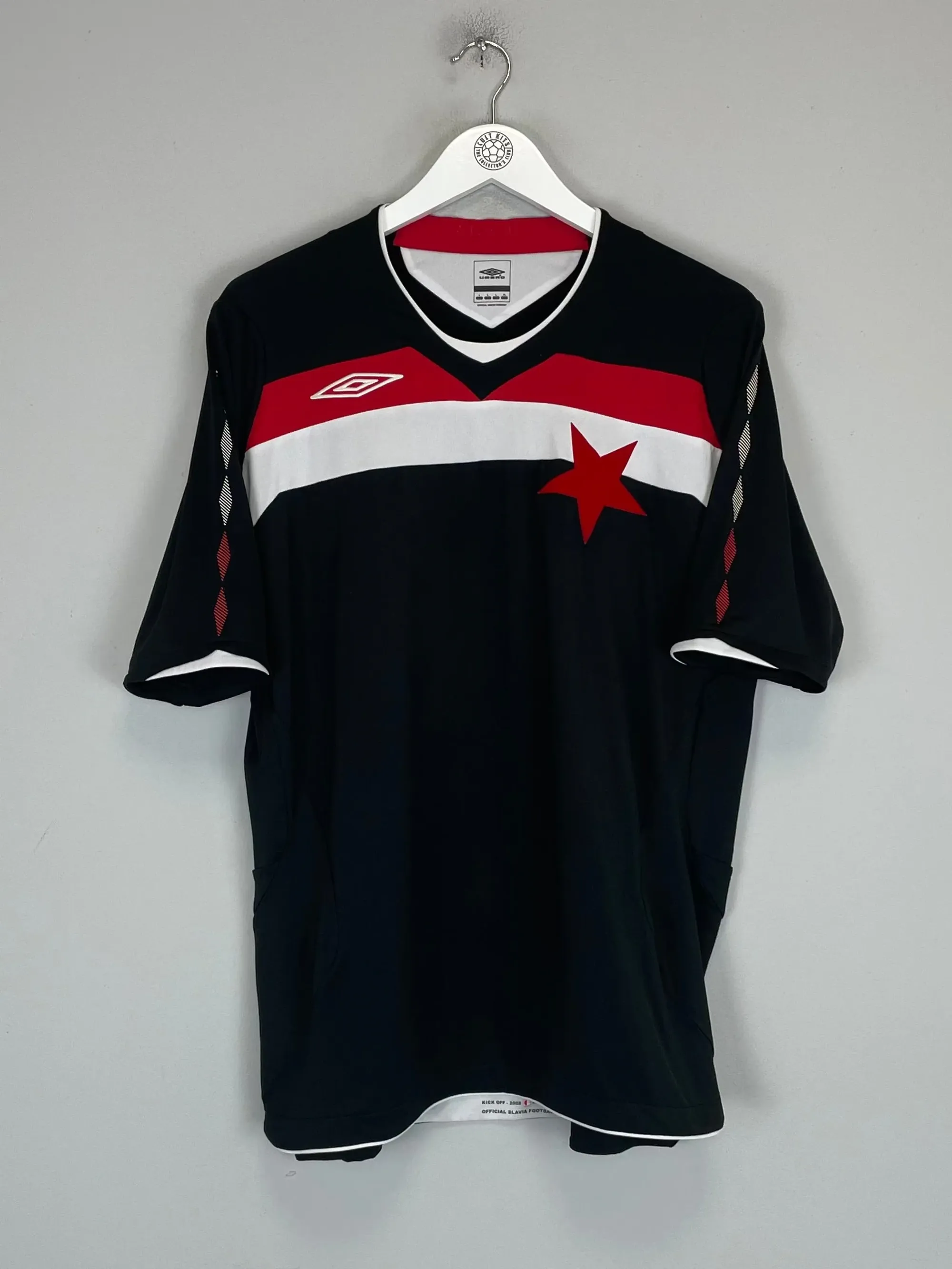 2008/09 SLAVIA PRAGUE AWAY SHIRT (L) UMBRO, Cult Kits