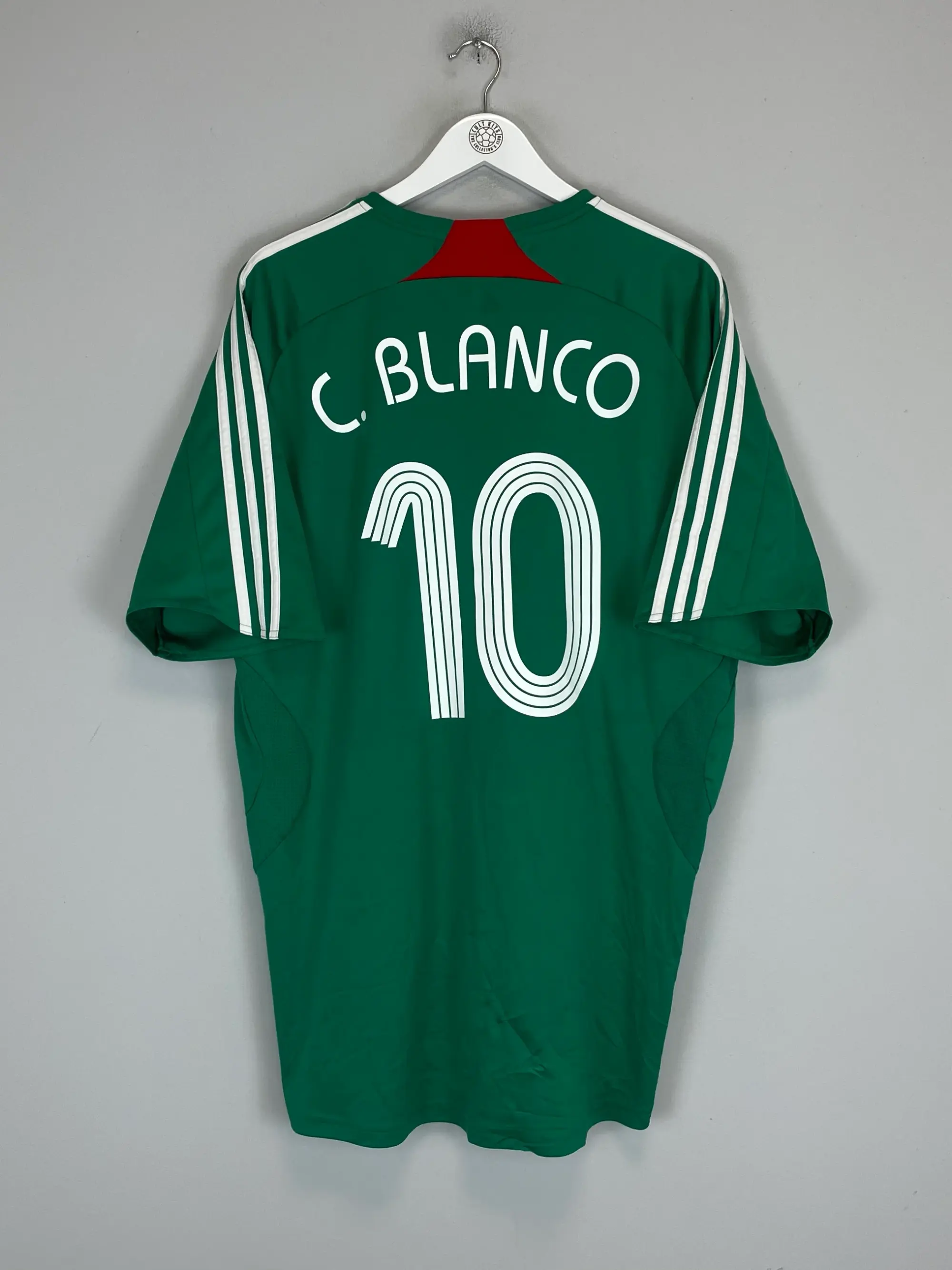 2007/08 MEXICO C.BLANCO #10 HOME SHIRT (XXL) ADIDAS, Cult Kits