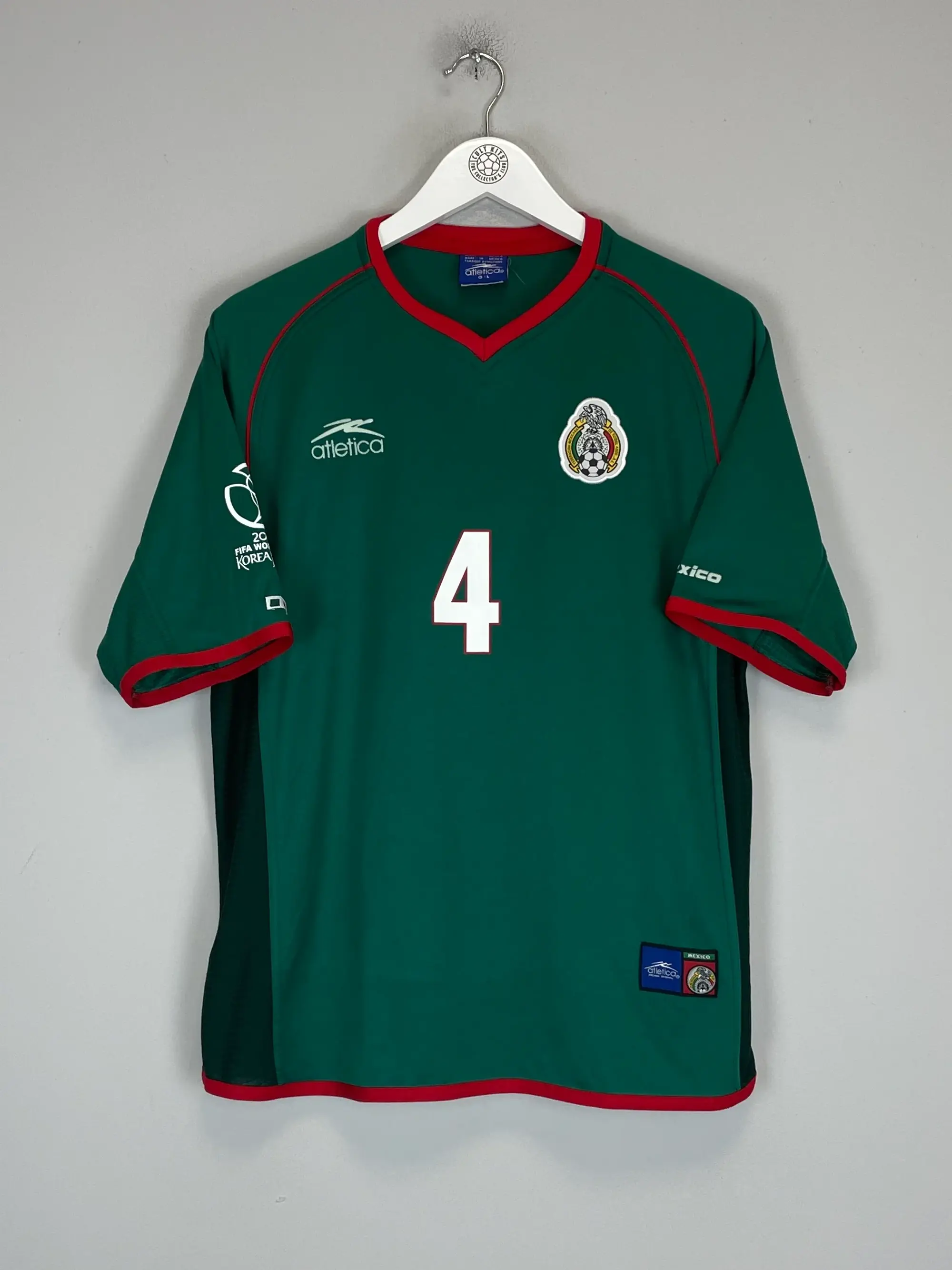 2002/03 MEXICO R.MARQUEZ #4 HOME SHIRT (L) ATLETICA, Cult Kits
