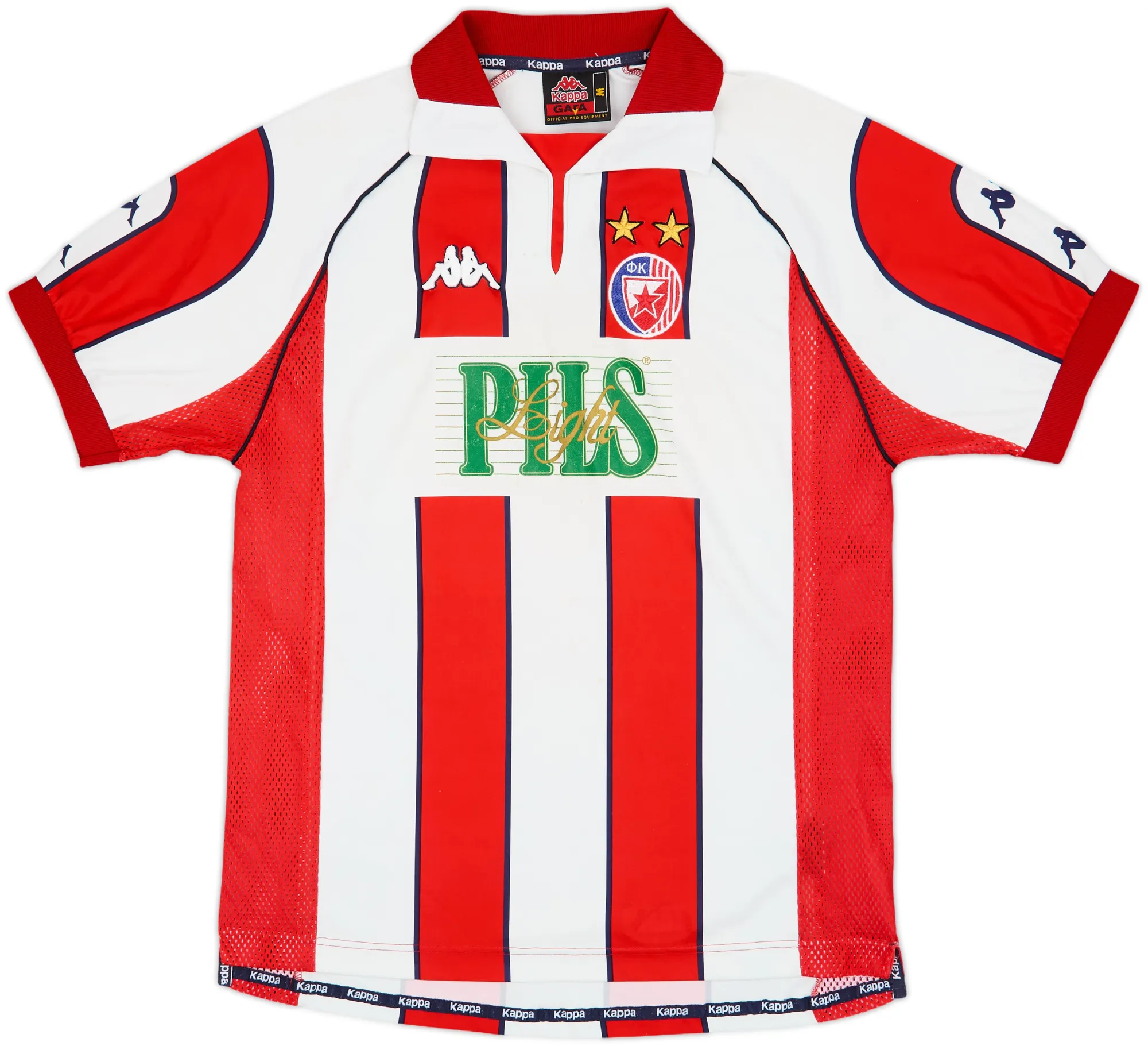 Kappa Red Star Mens SS Home Shirt 1999/00
