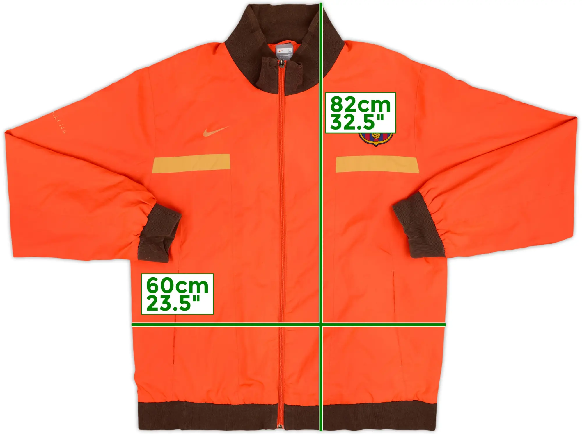 2009-10 Barcelona Nike Track Jacket - 7/10 - (L)