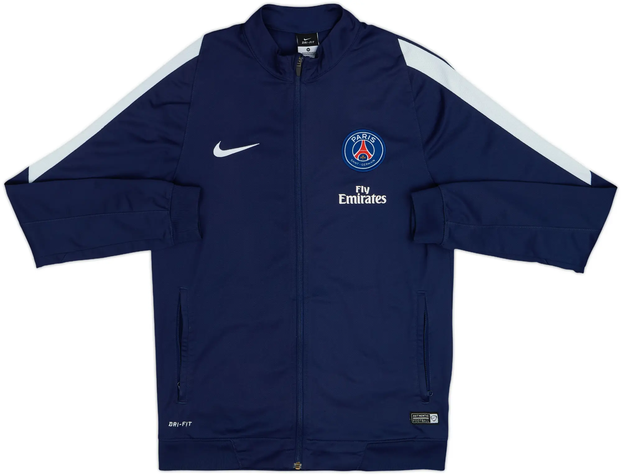 2015-16 Paris Saint-Germain Nike Track Jacket - 8/10 - (M)