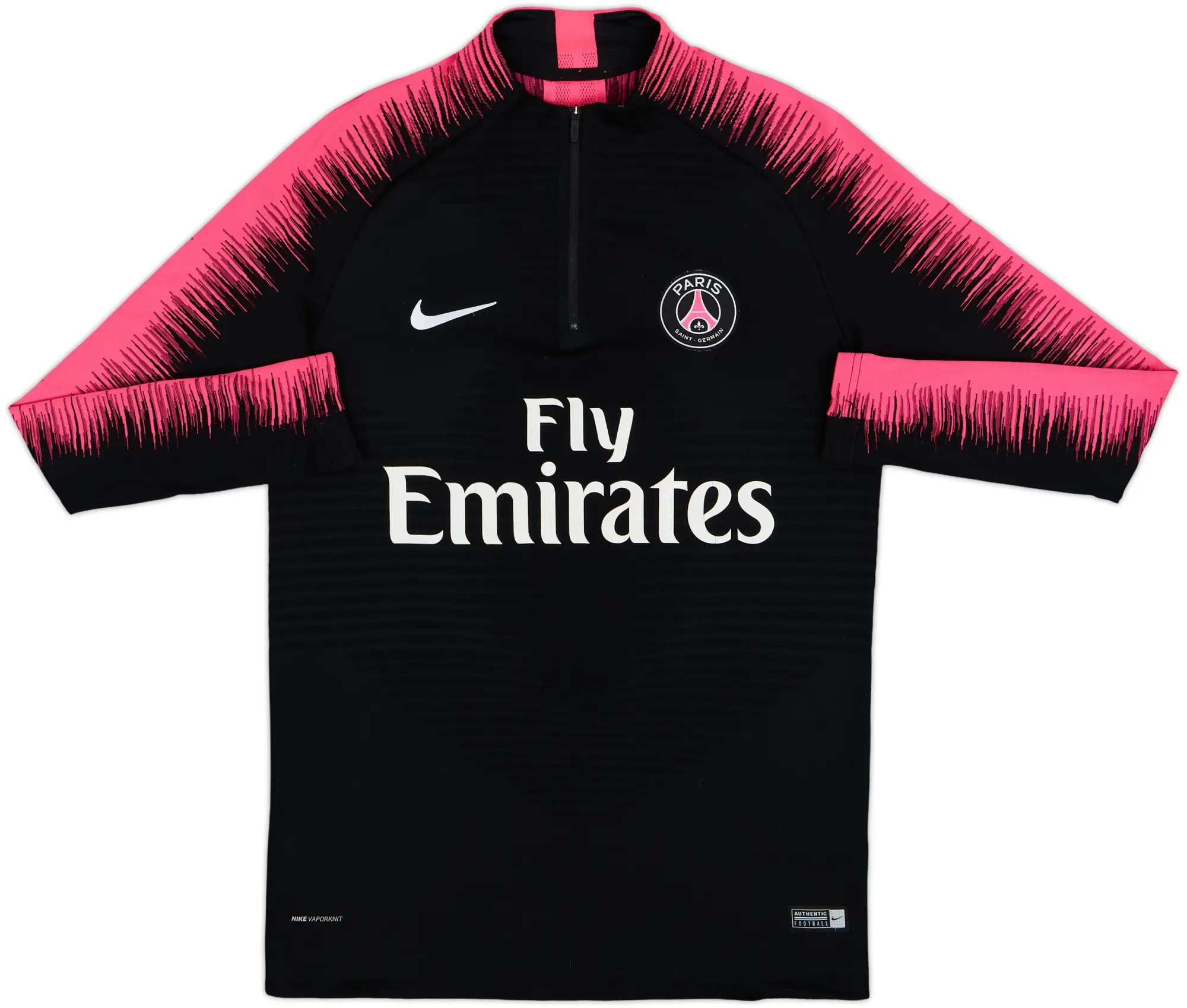 2018-19 Paris Saint-Germain Nike Vaporknit 1/4 Zip Drill Top - 7/10 - (M)