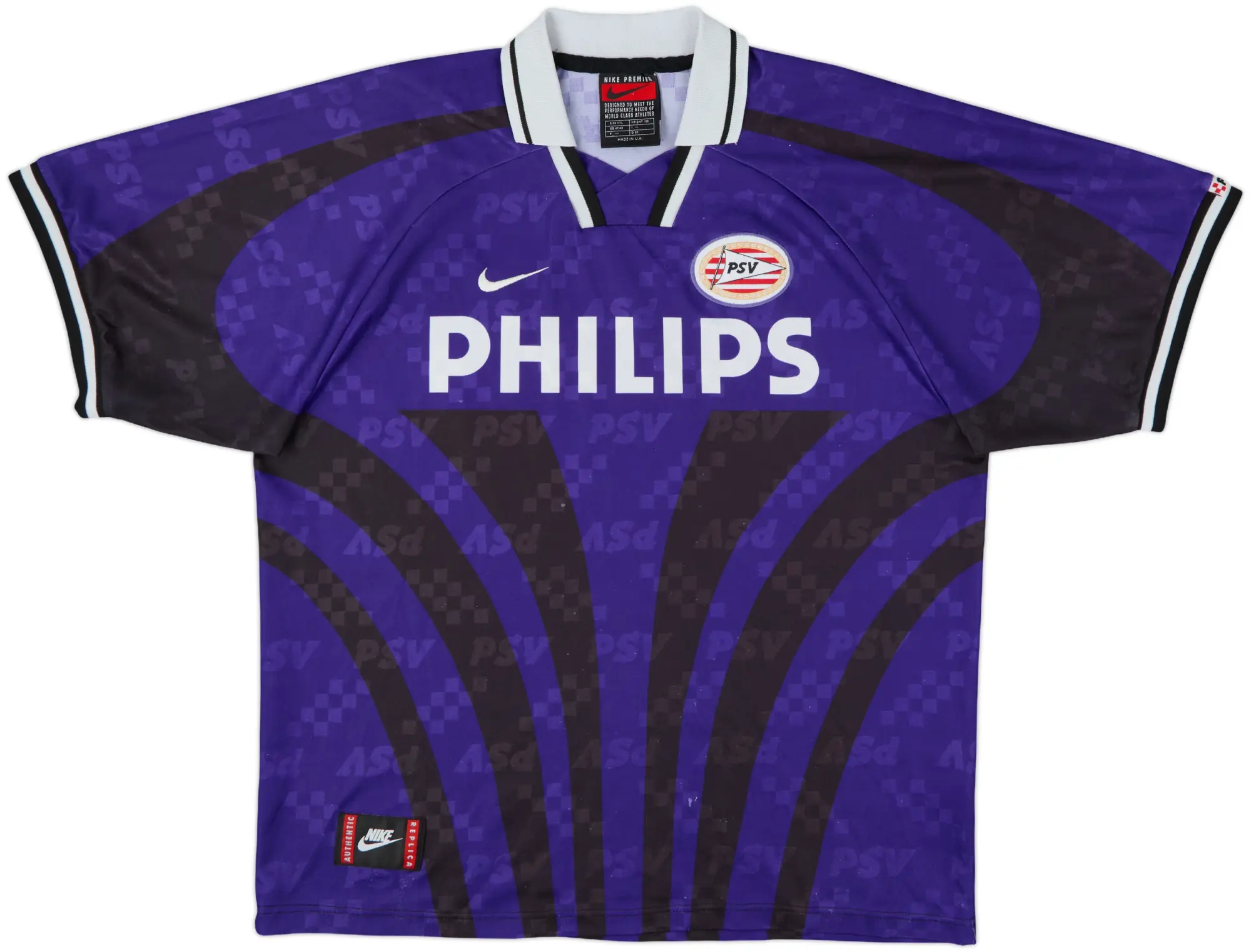 Nike PSV Eindhoven Mens SS Away Shirt 1996/97