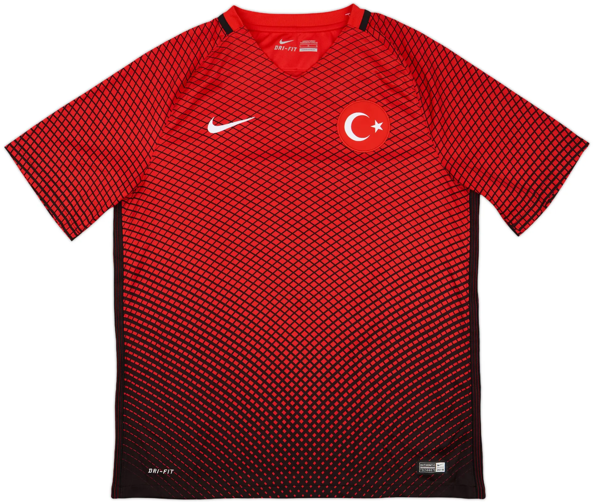 Nike Turkey Mens SS Home Shirt 2016