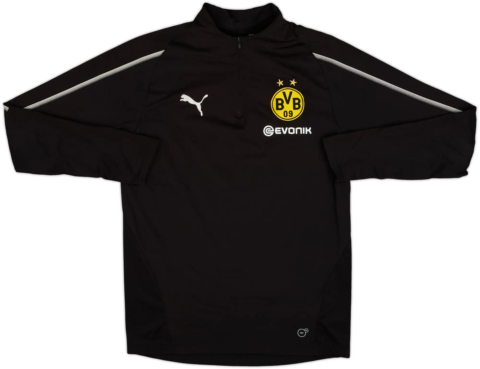 2018-19 Dortmund Puma 1/4 Zip Training Top - 8/10 - (S)