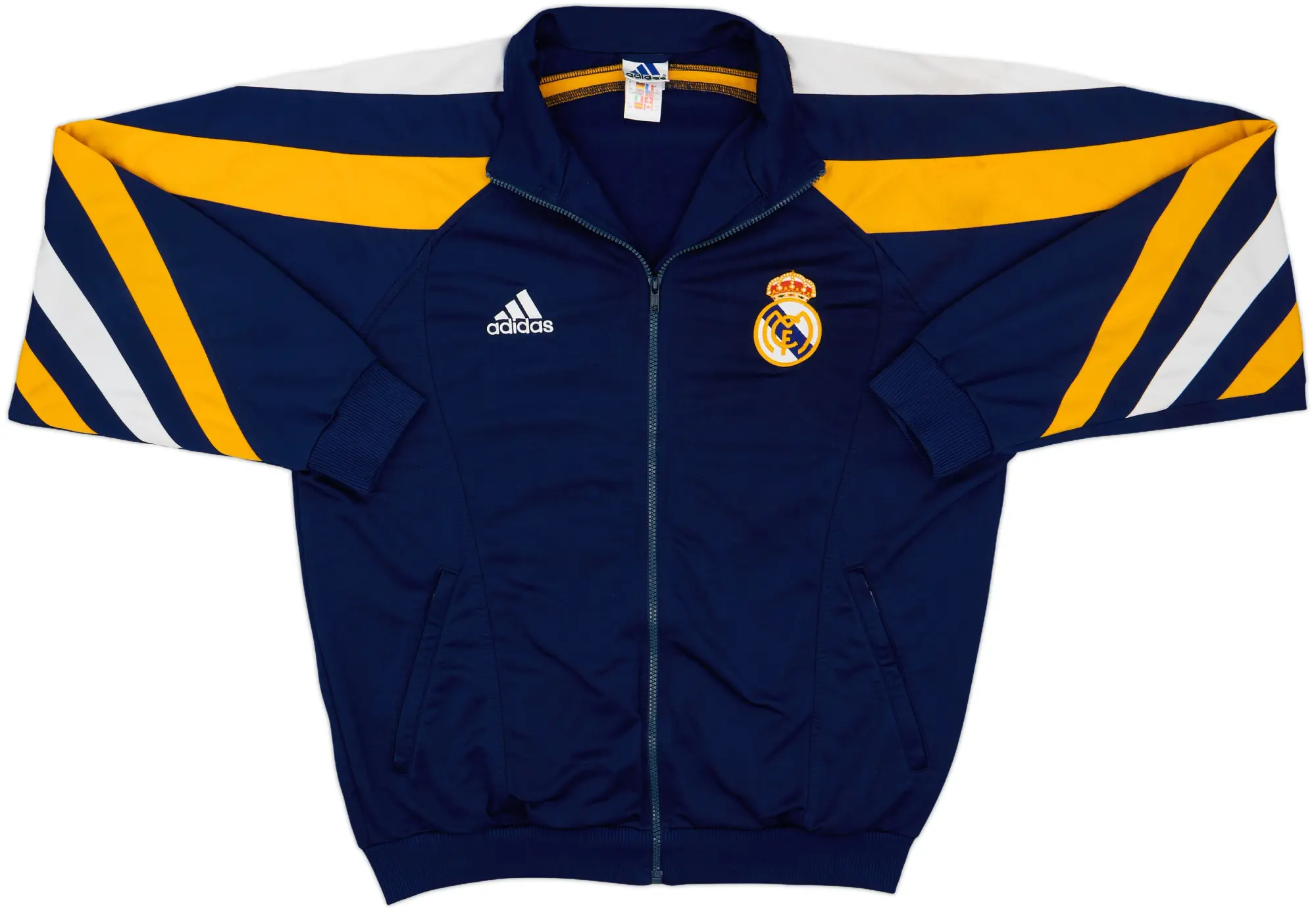 1998-99 Real Madrid adidas Track Jacket - 8/10 - (L)