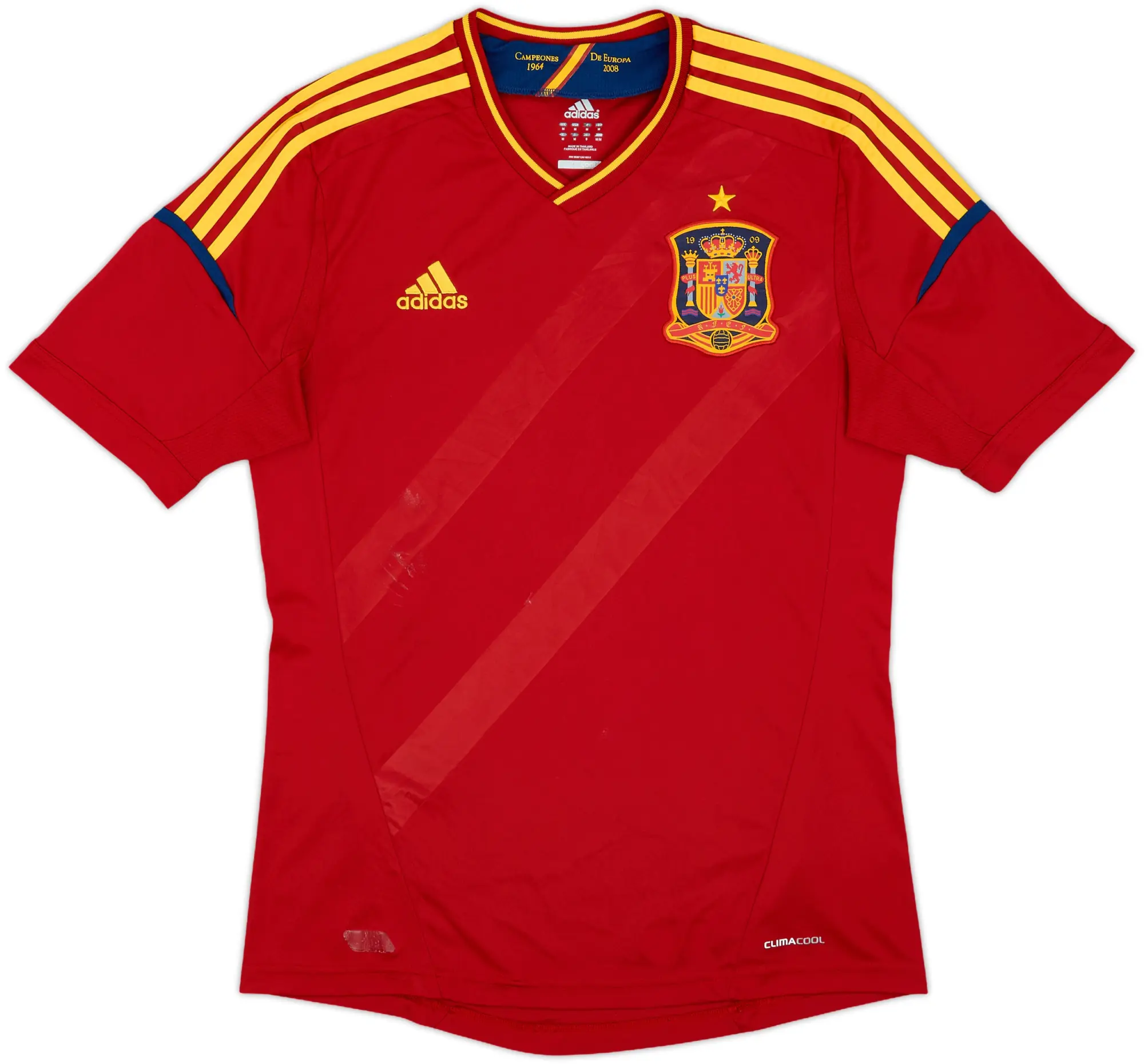 adidas Spain Mens SS Home Shirt 2011