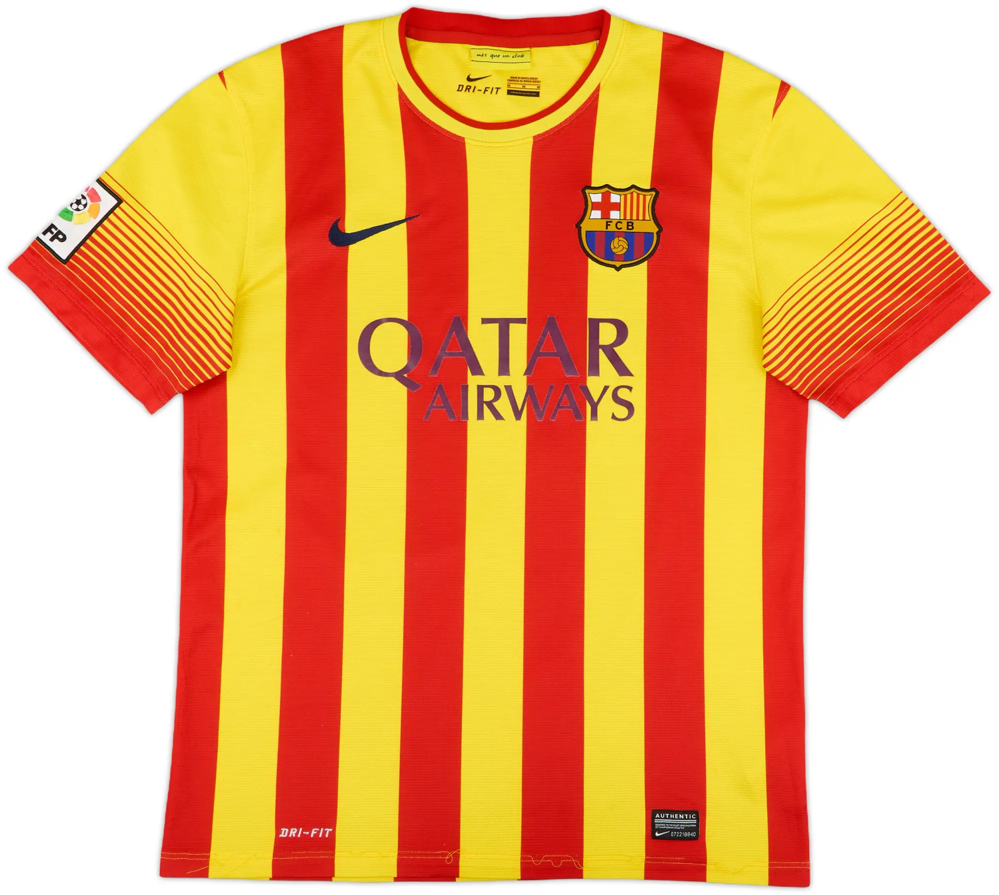 Nike Barcelona Mens SS Away Shirt 2013/15