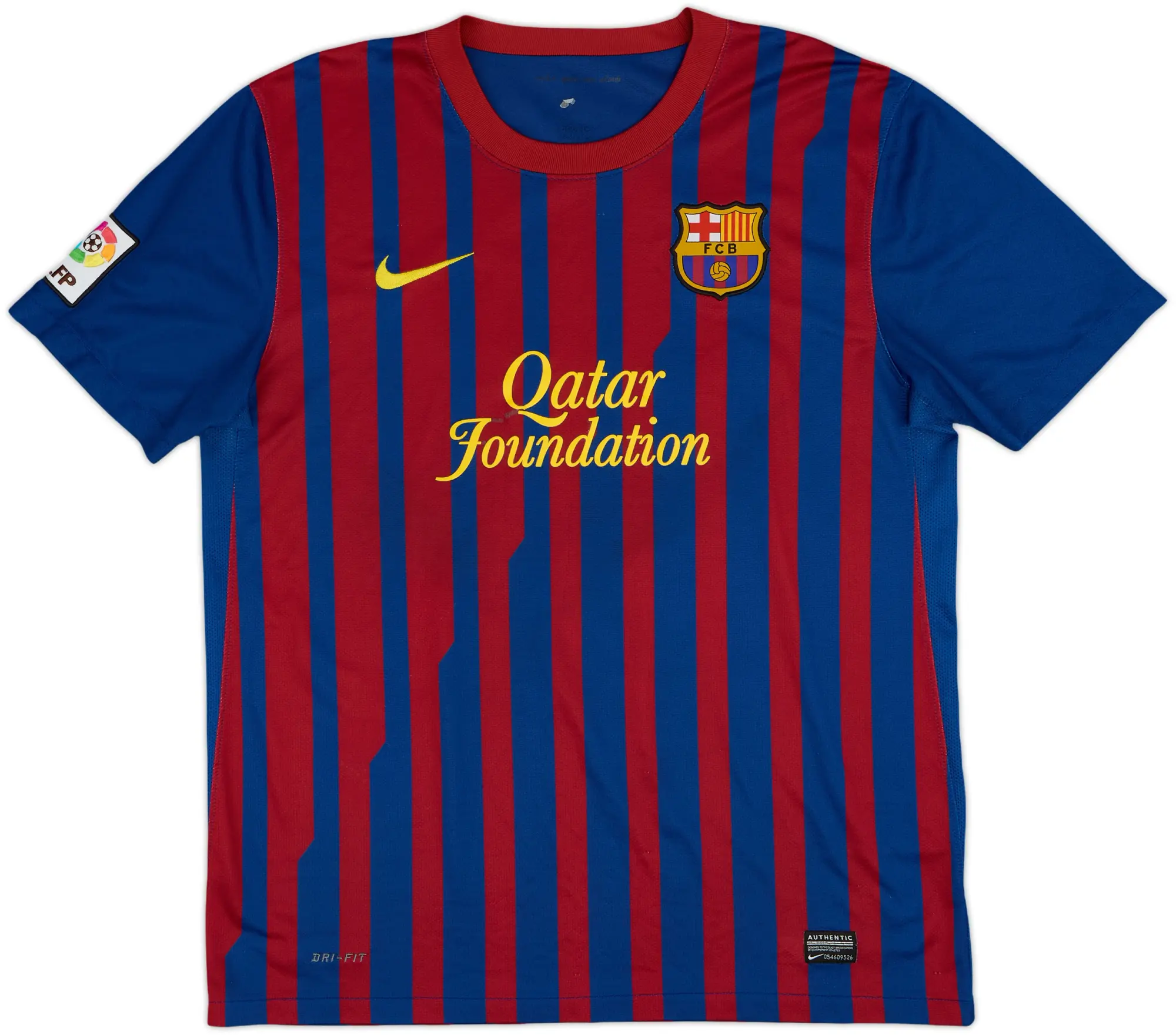 Nike Barcelona Mens SS Home Shirt 2011/12
