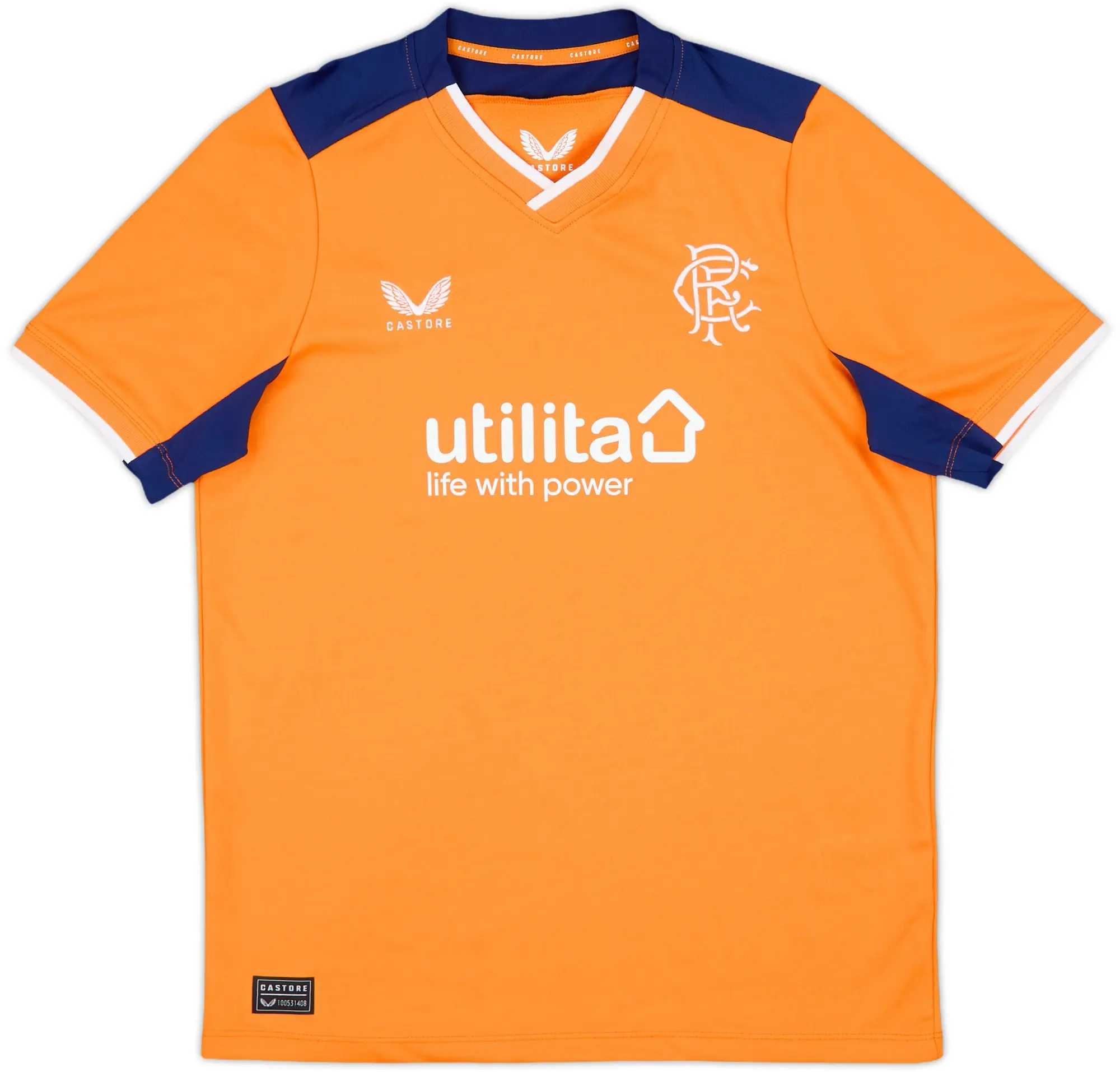Castore Rangers Boys SS Third Shirt 2022/23
