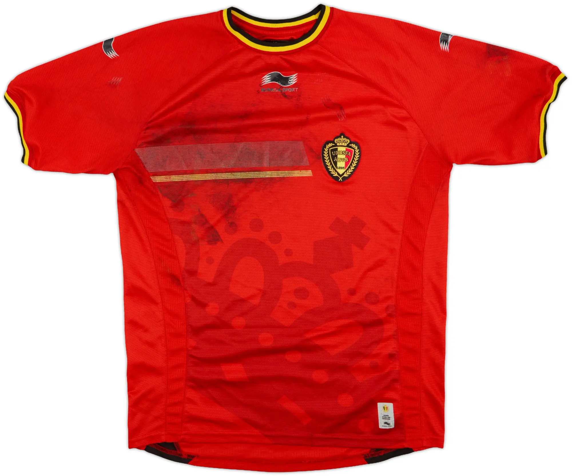 Burrda Belgium Mens SS Home Shirt 2014