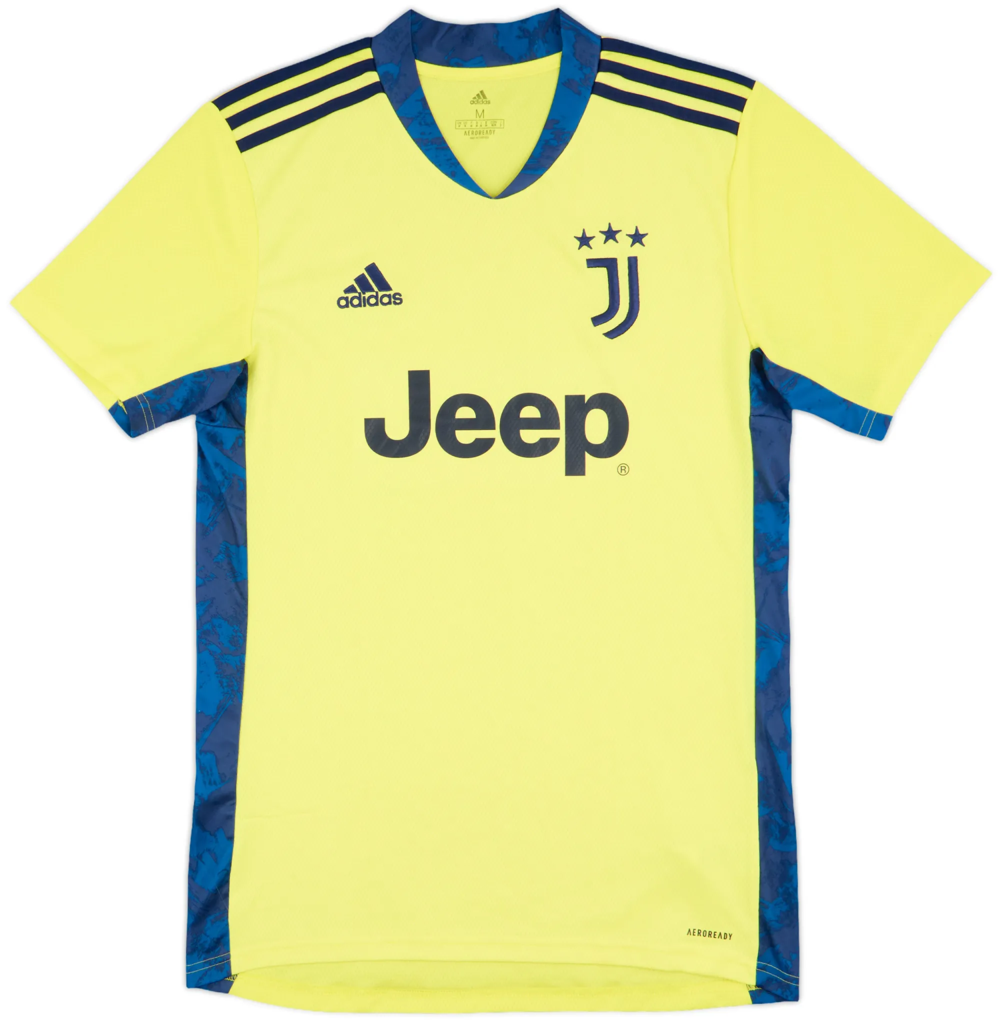 adidas Juventus Mens SS Goalkeeper Home Shirt 2020/21