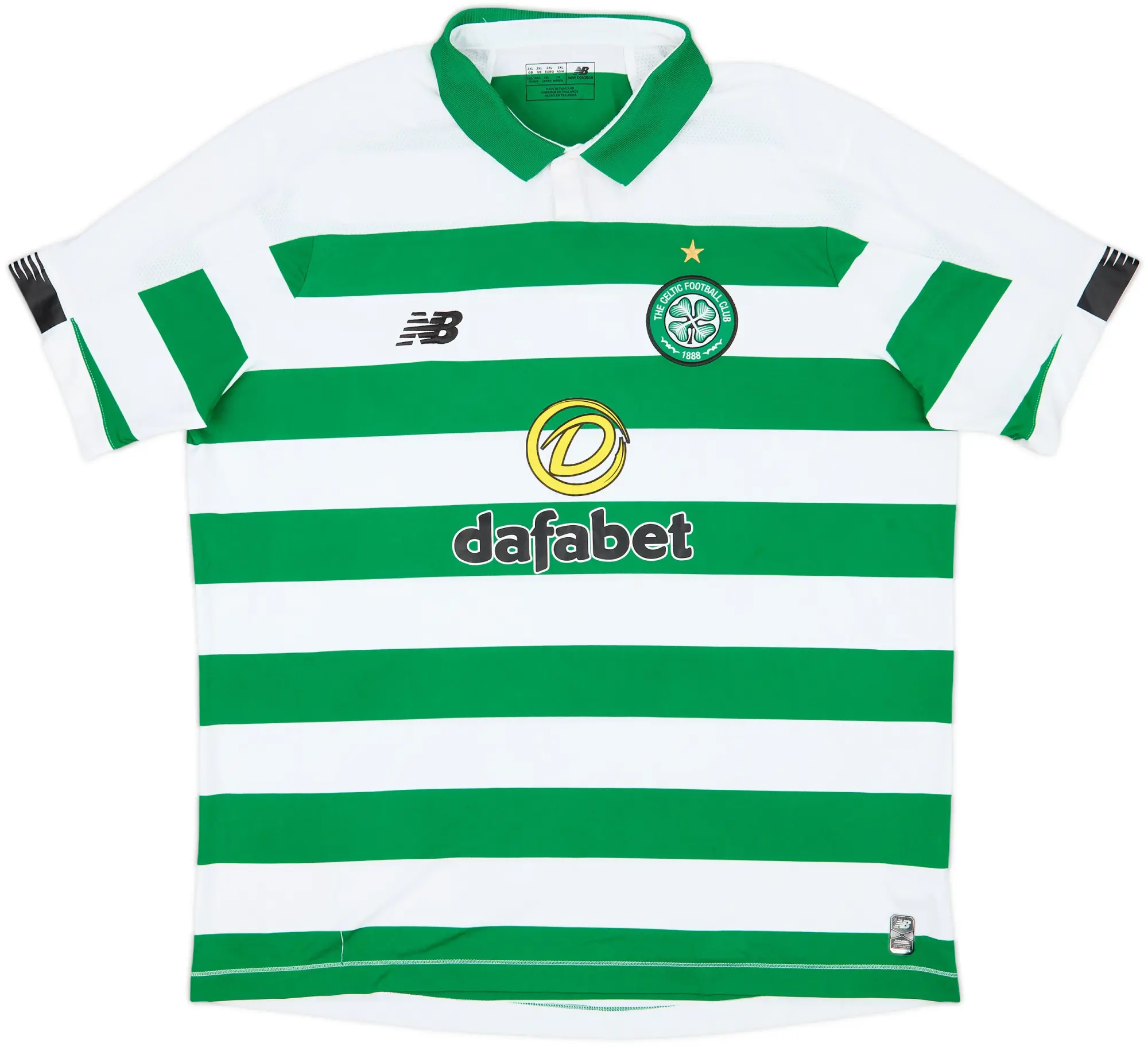 NewBalance Celtic Mens SS Home Shirt 2019/20