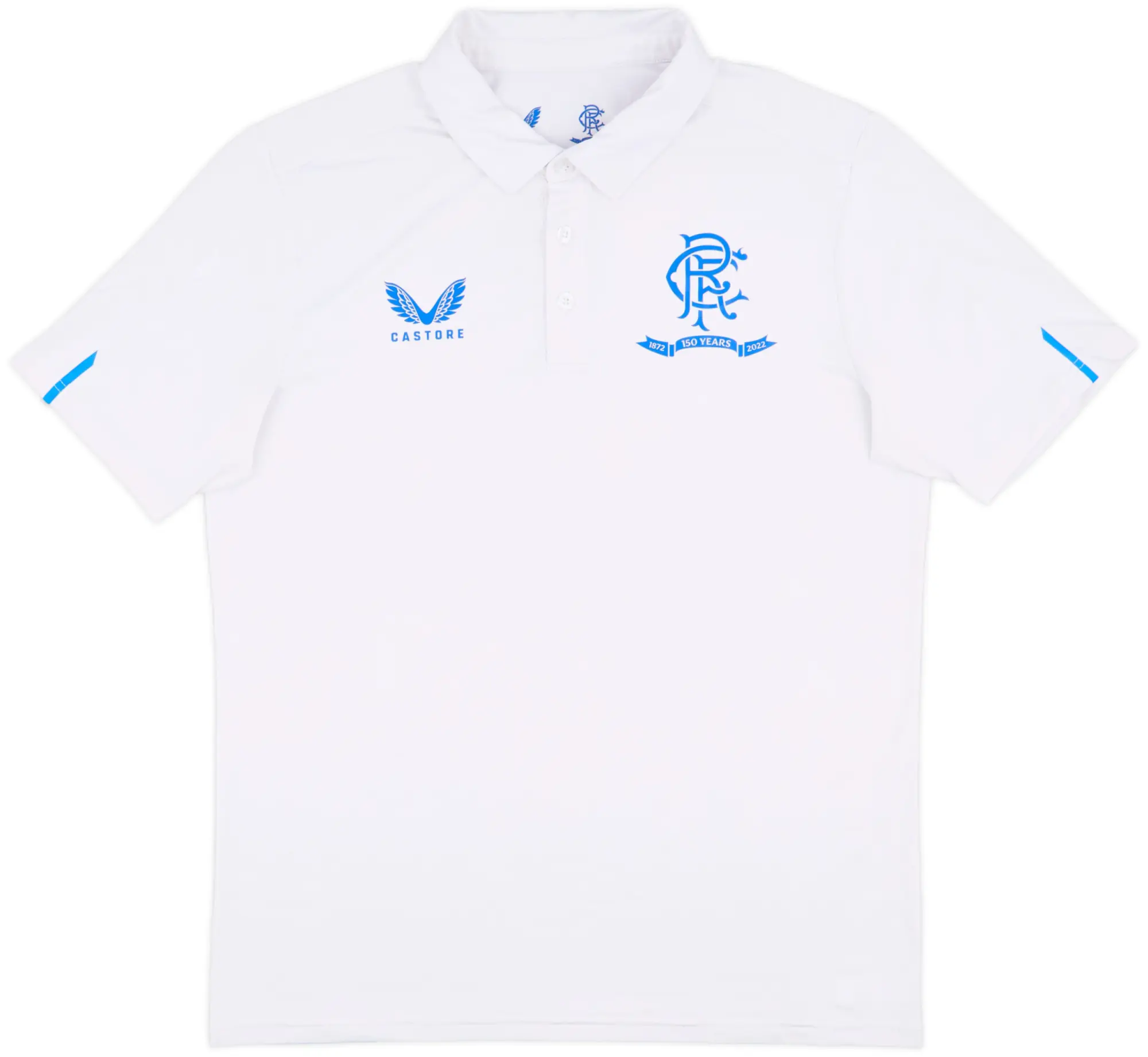 2022-23 Rangers Castore Polo Shirt - 7/10 - (M)