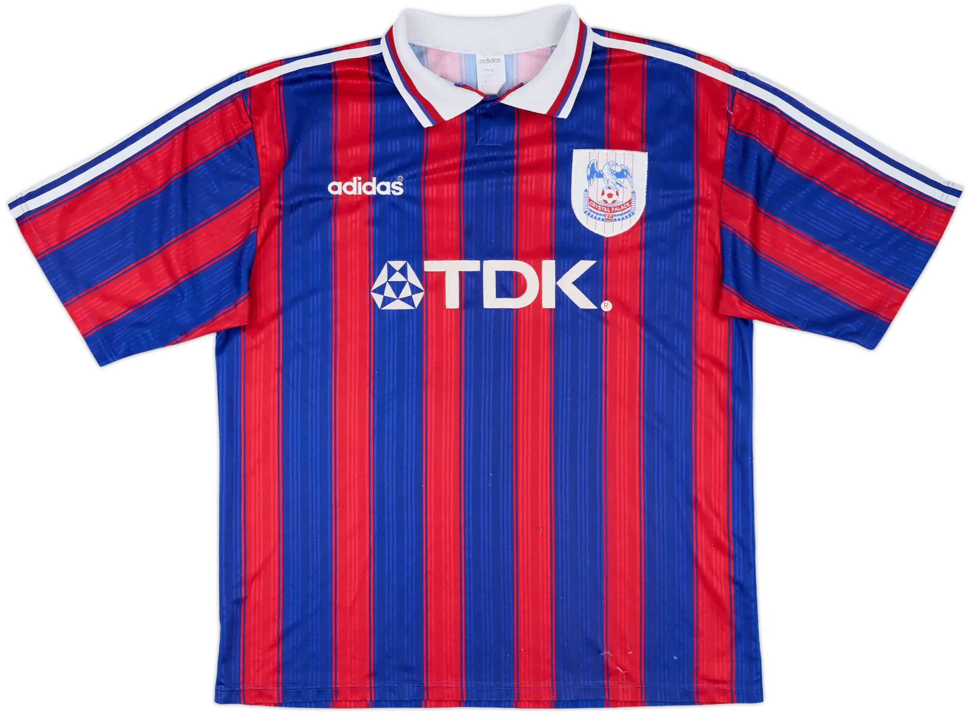 adidas Crystal Palace Mens SS Home Shirt 1996/98