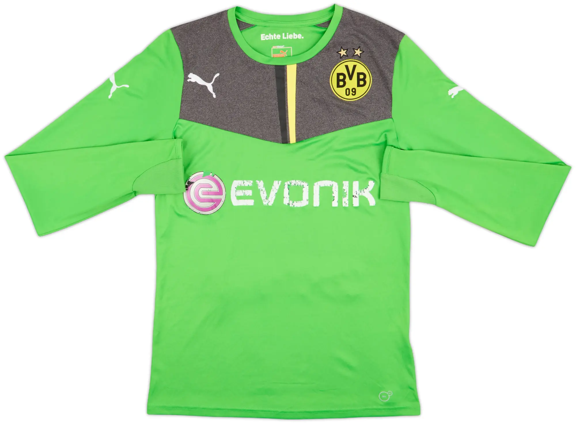 Puma Borussia Dortmund Mens LS Goalkeeper Home Shirt 2013/14