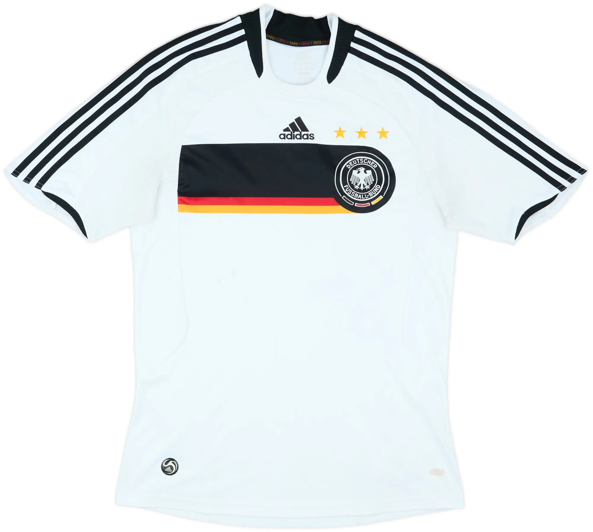 adidas Germany Mens SS Home Shirt 2008