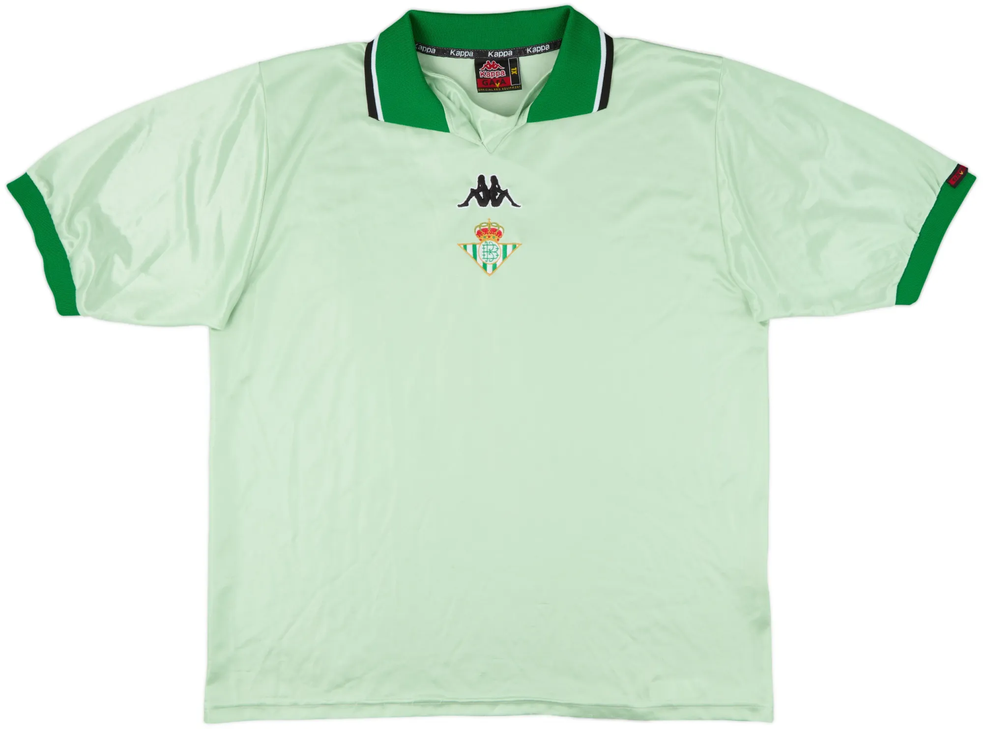 Kappa Real Betis Mens SS Away Shirt 1999/00