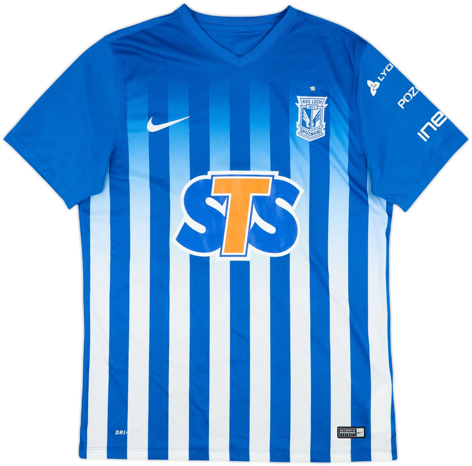 Nike Lech Poznan Mens SS Home Shirt 2016/17