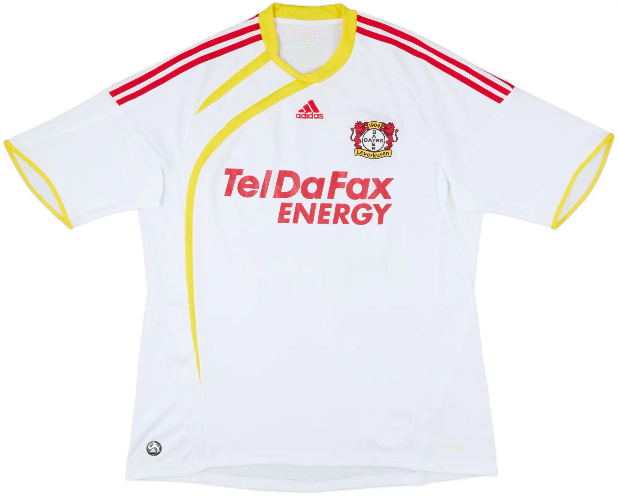 adidas Bayer Leverkusen Mens SS Away Shirt 2009/10