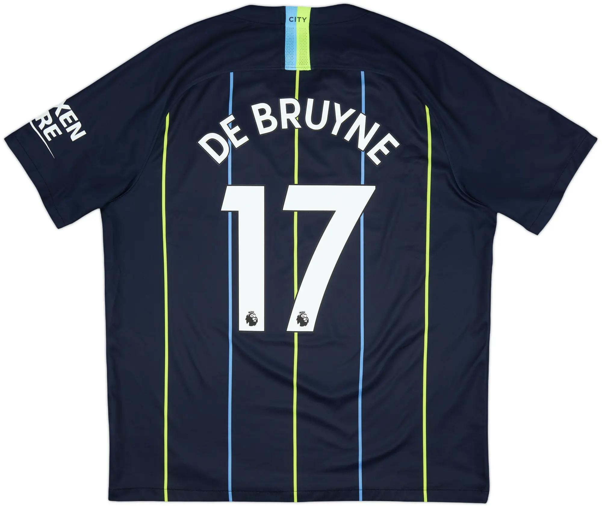 Nike Manchester City Mens SS Away Shirt 2018/19