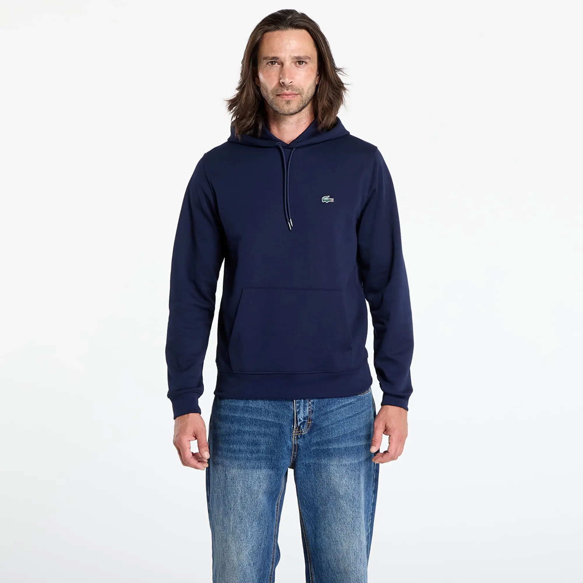 Sweatshirt Lacoste Men's Sweatshirt Navy Blue M