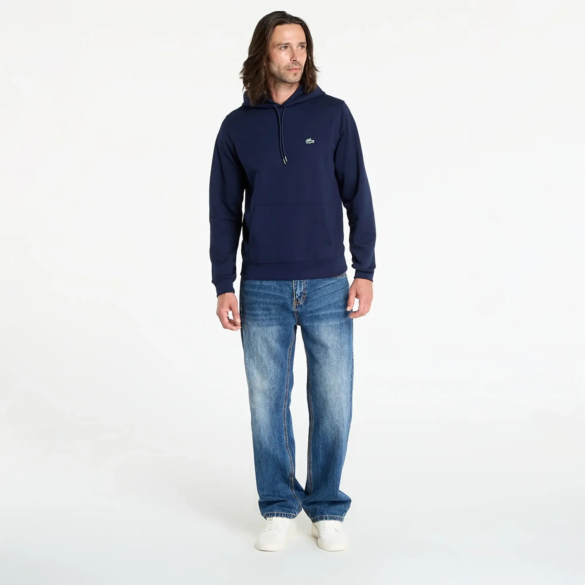 Sweatshirt Lacoste Men's Sweatshirt Navy Blue M