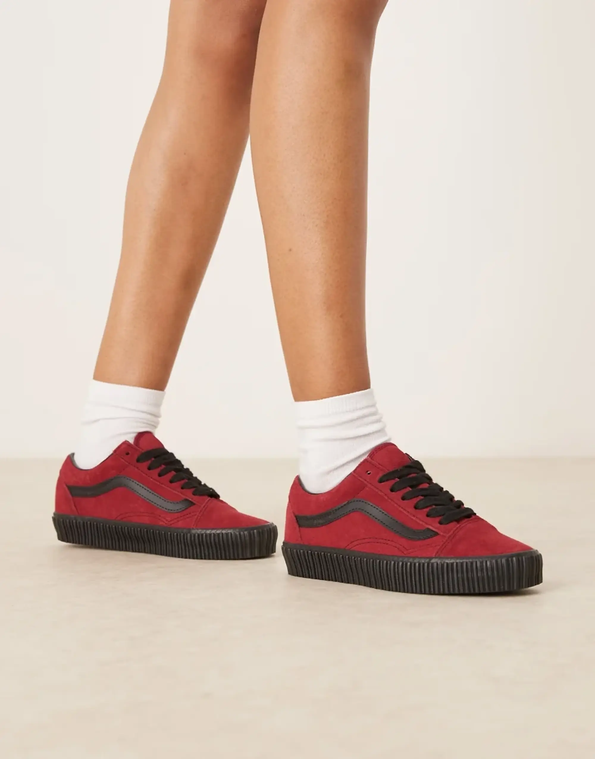 Sneakers Vans Old Skool Creeper Grunge Bordeaux Eur 38.5