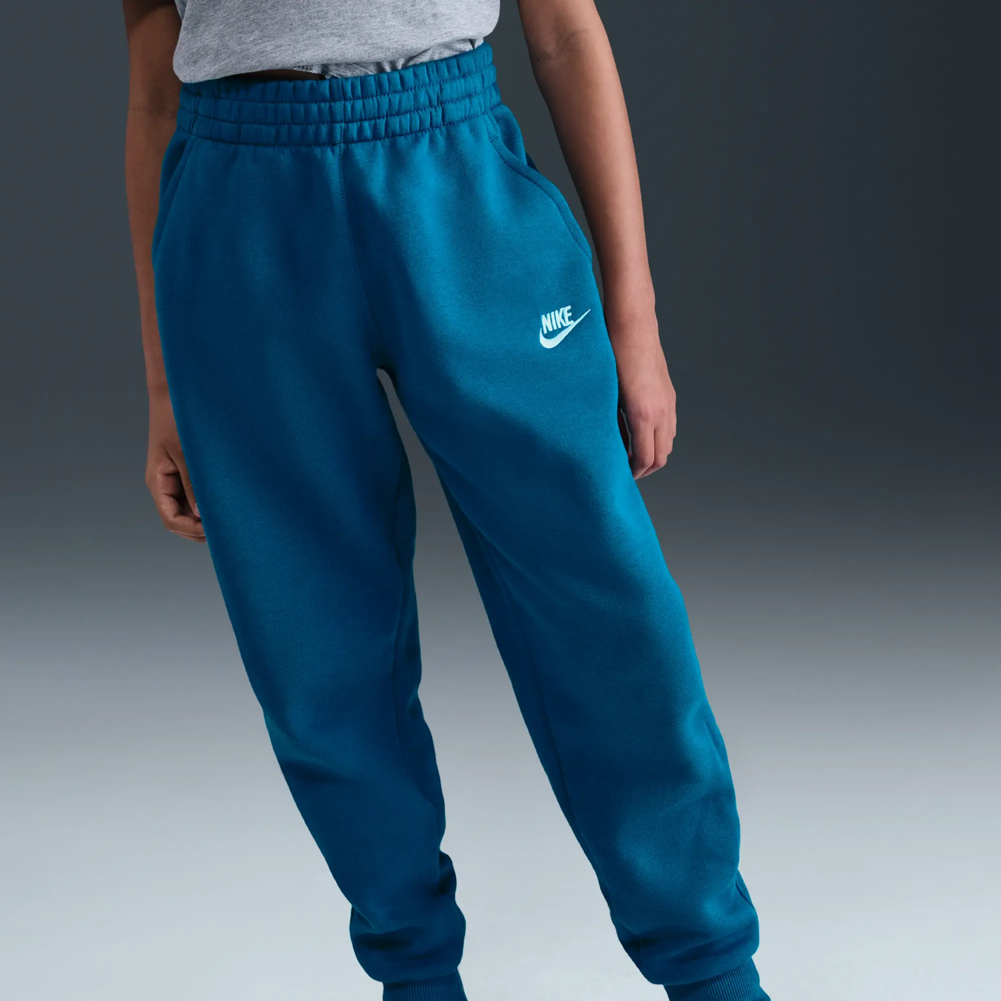 Nike Sportswear Club Fleece Older Kids' Joggers - Blue - Fleece > Club Fleece