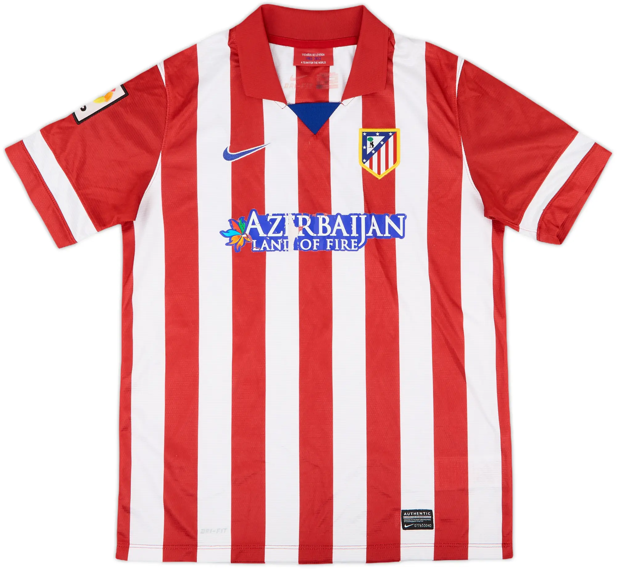 Nike Atlético Madrid Boys SS Home Shirt 2013/14